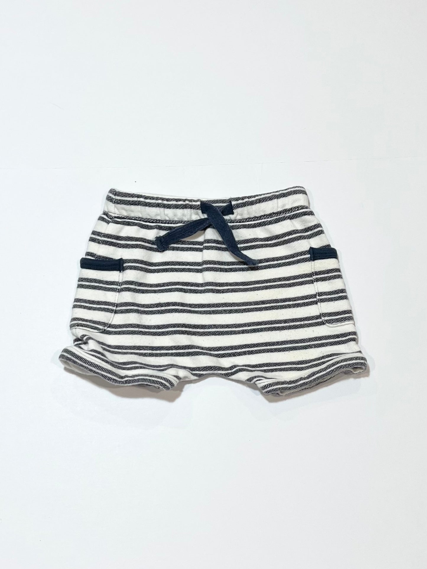 Striped sweat shorts - Size 0