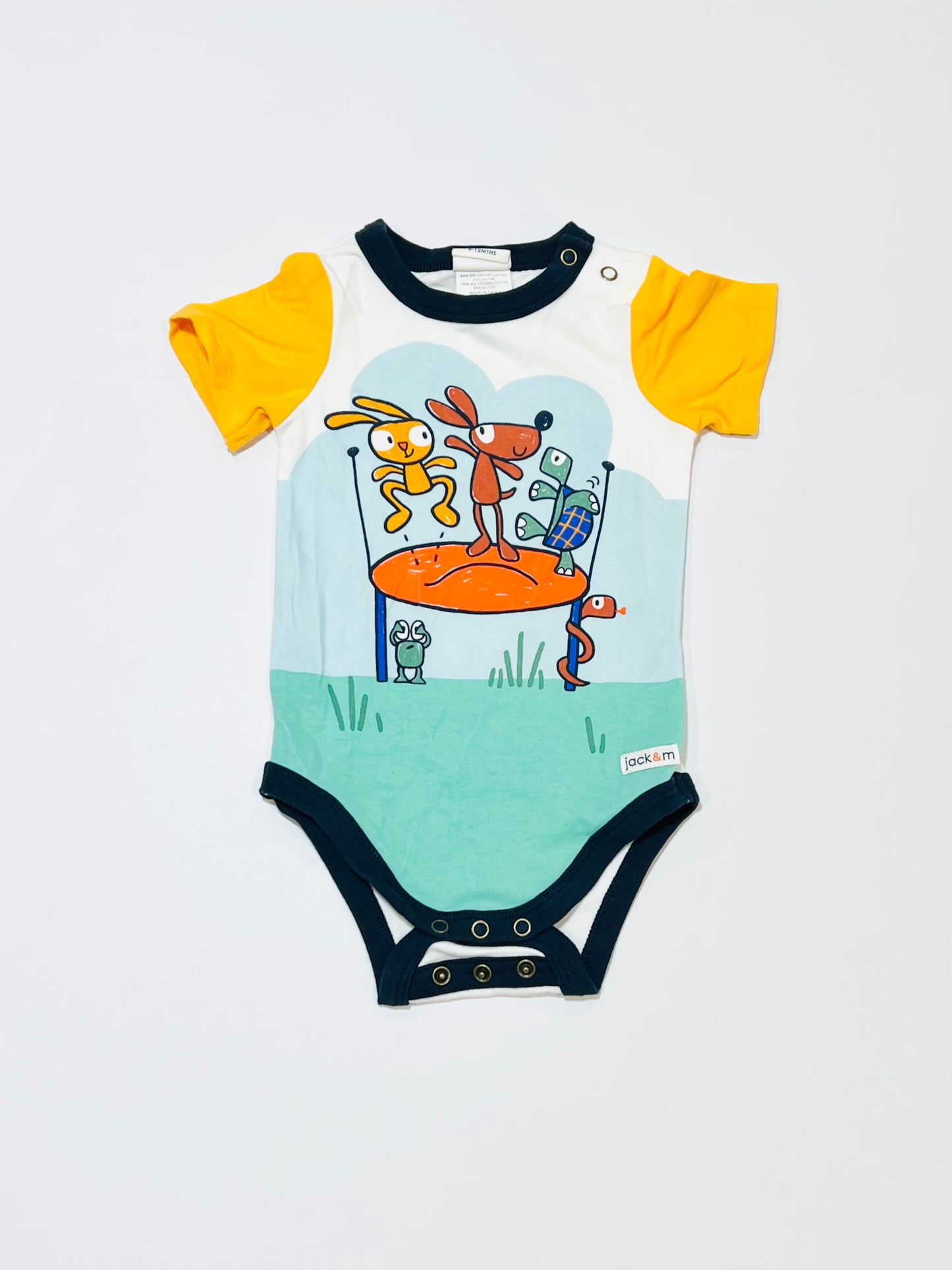 Bouncing animals bodysuit - Size 0