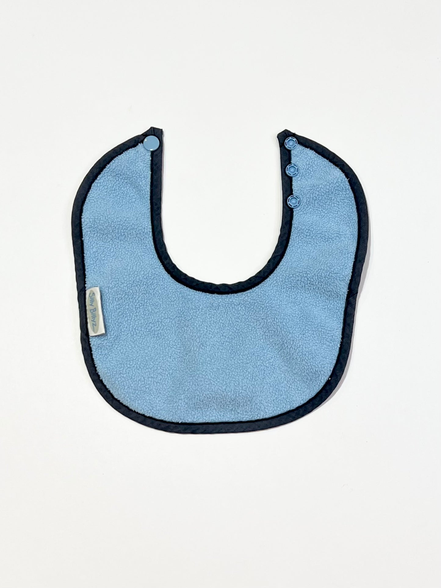 Large blue fleece bib - One size