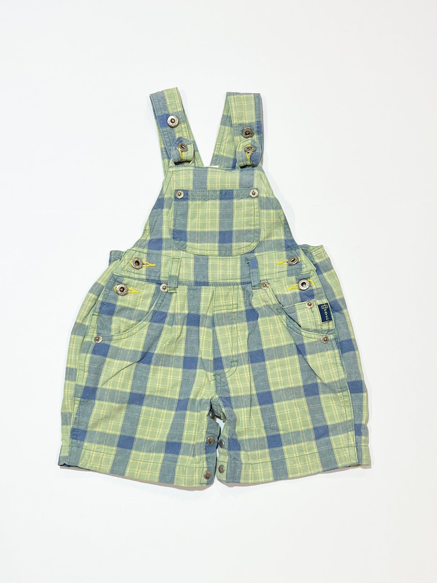Vintage checkered overalls - Size 0