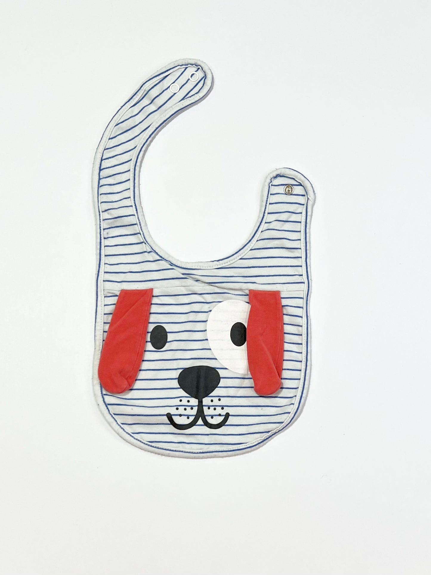 Striped puppy bib - One size