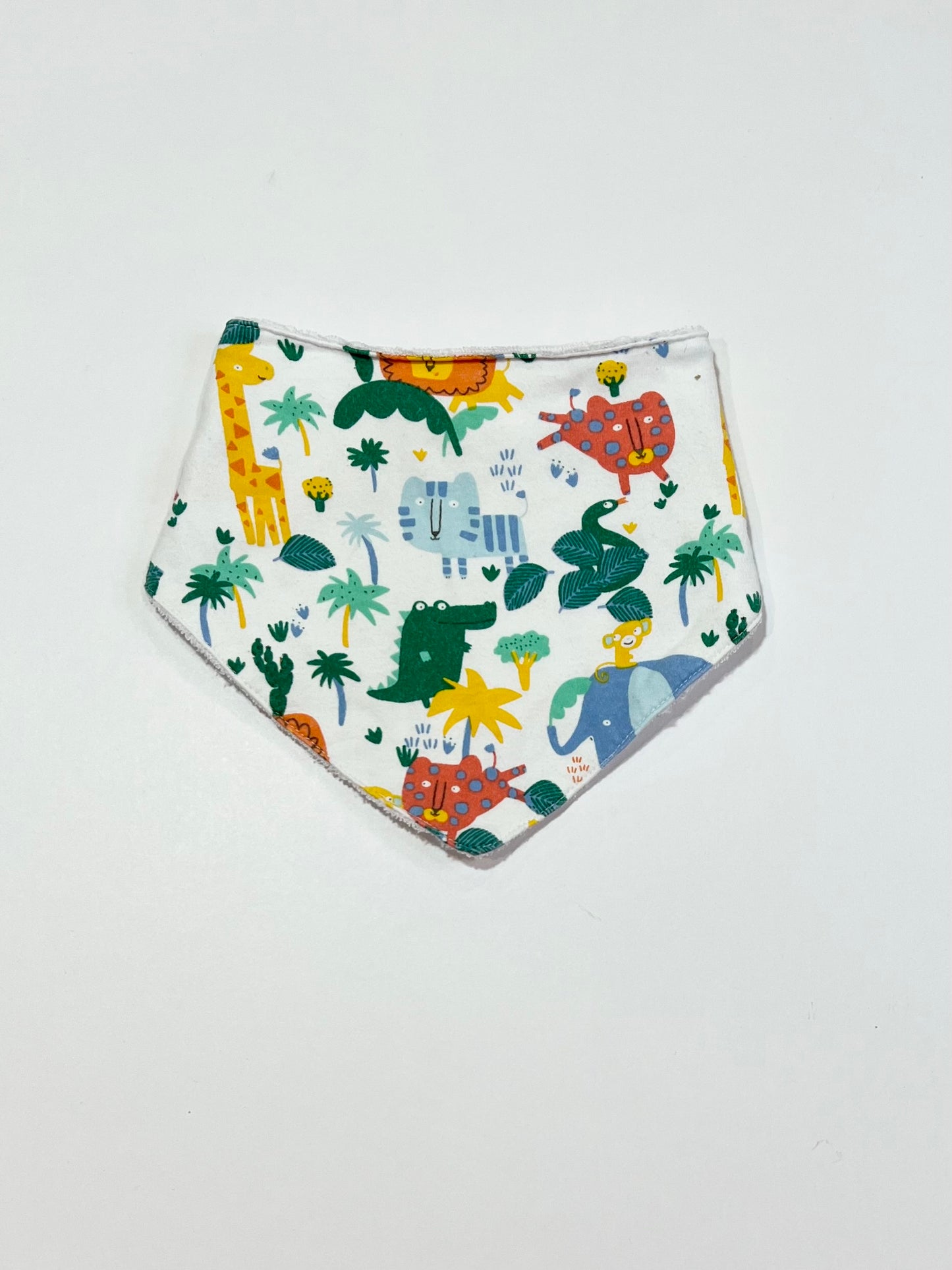 Jungle bandana bib - One size