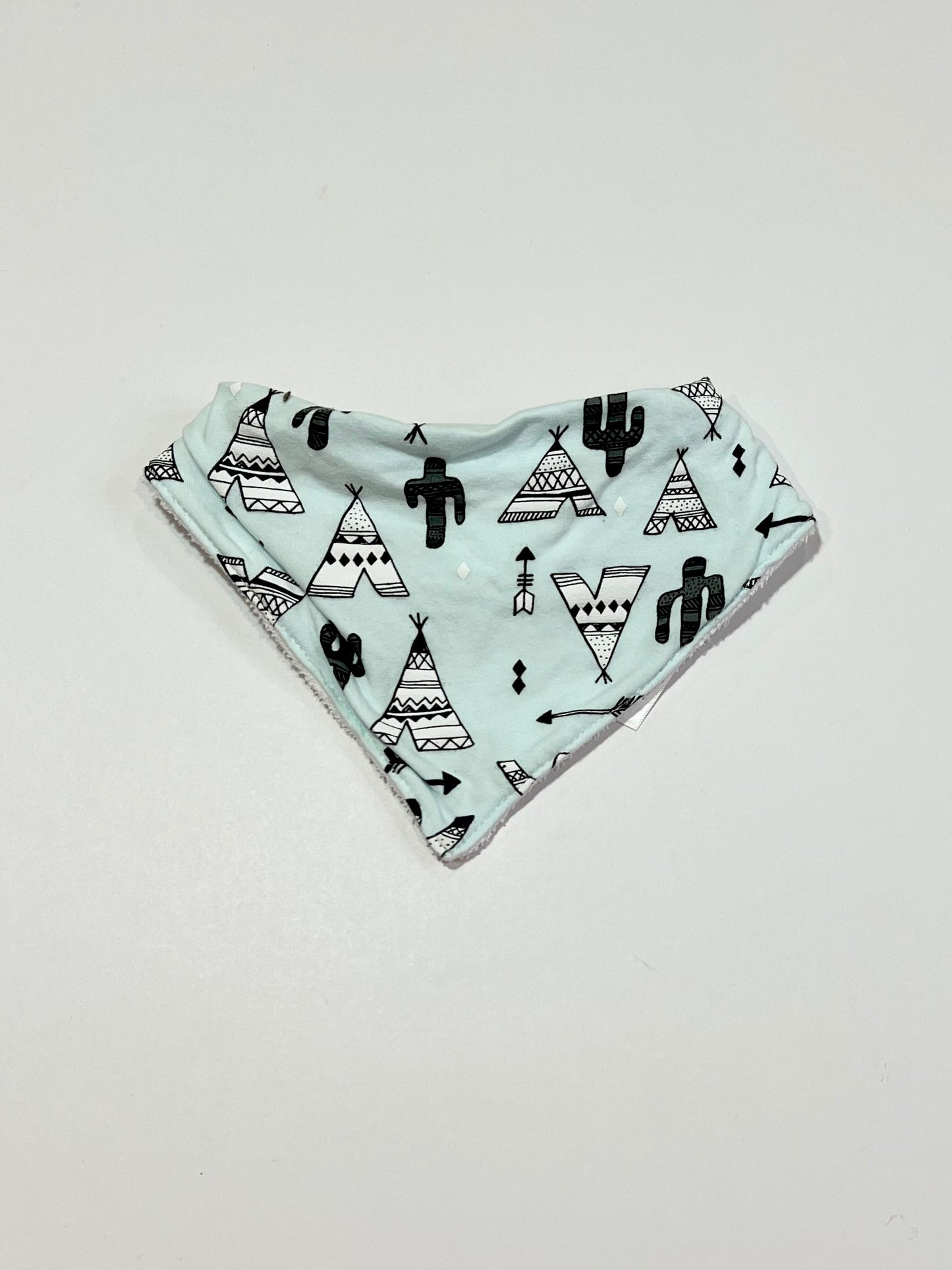 Teepee bandana bib - One size