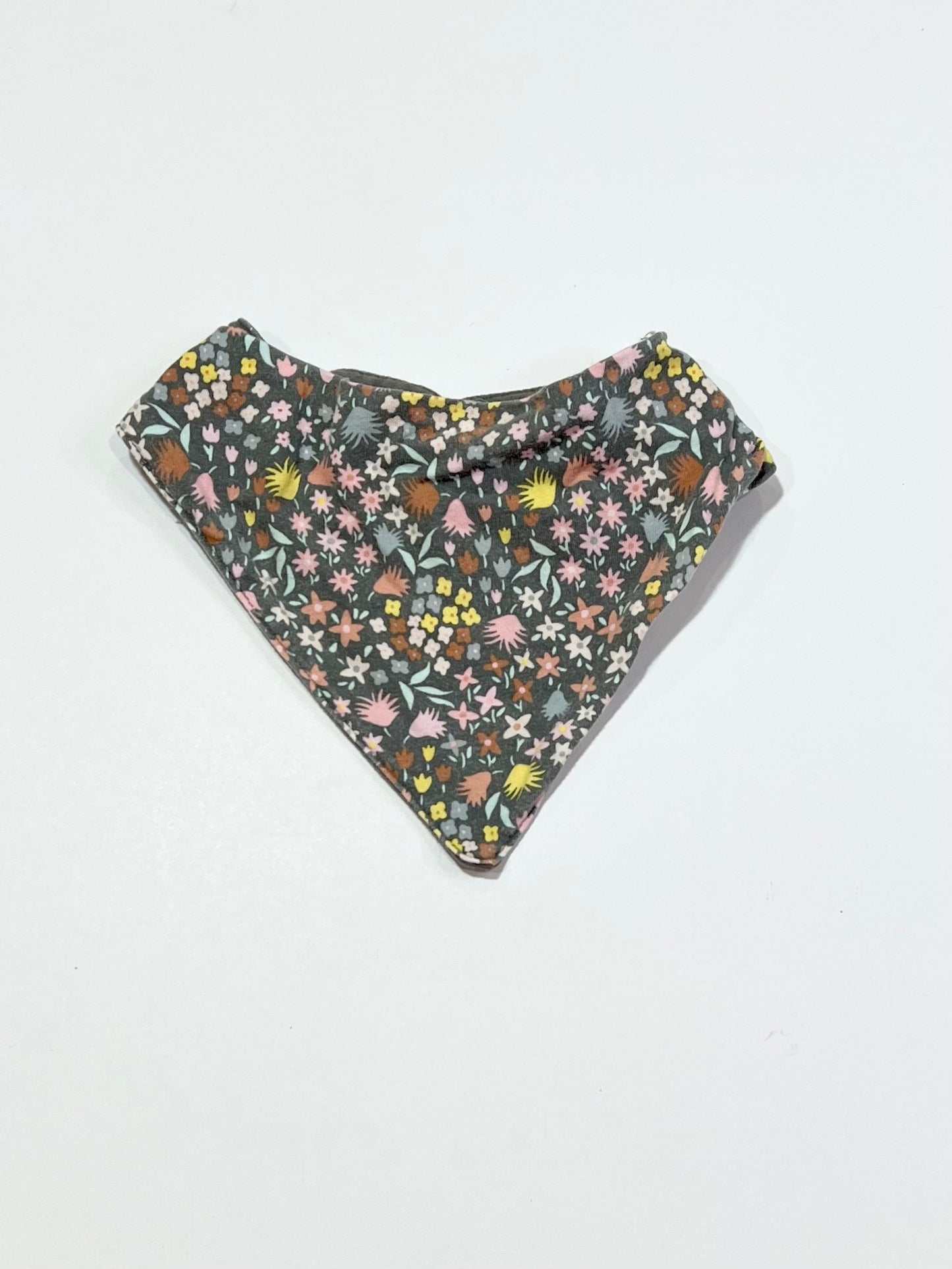 Floral bandana bib - One size