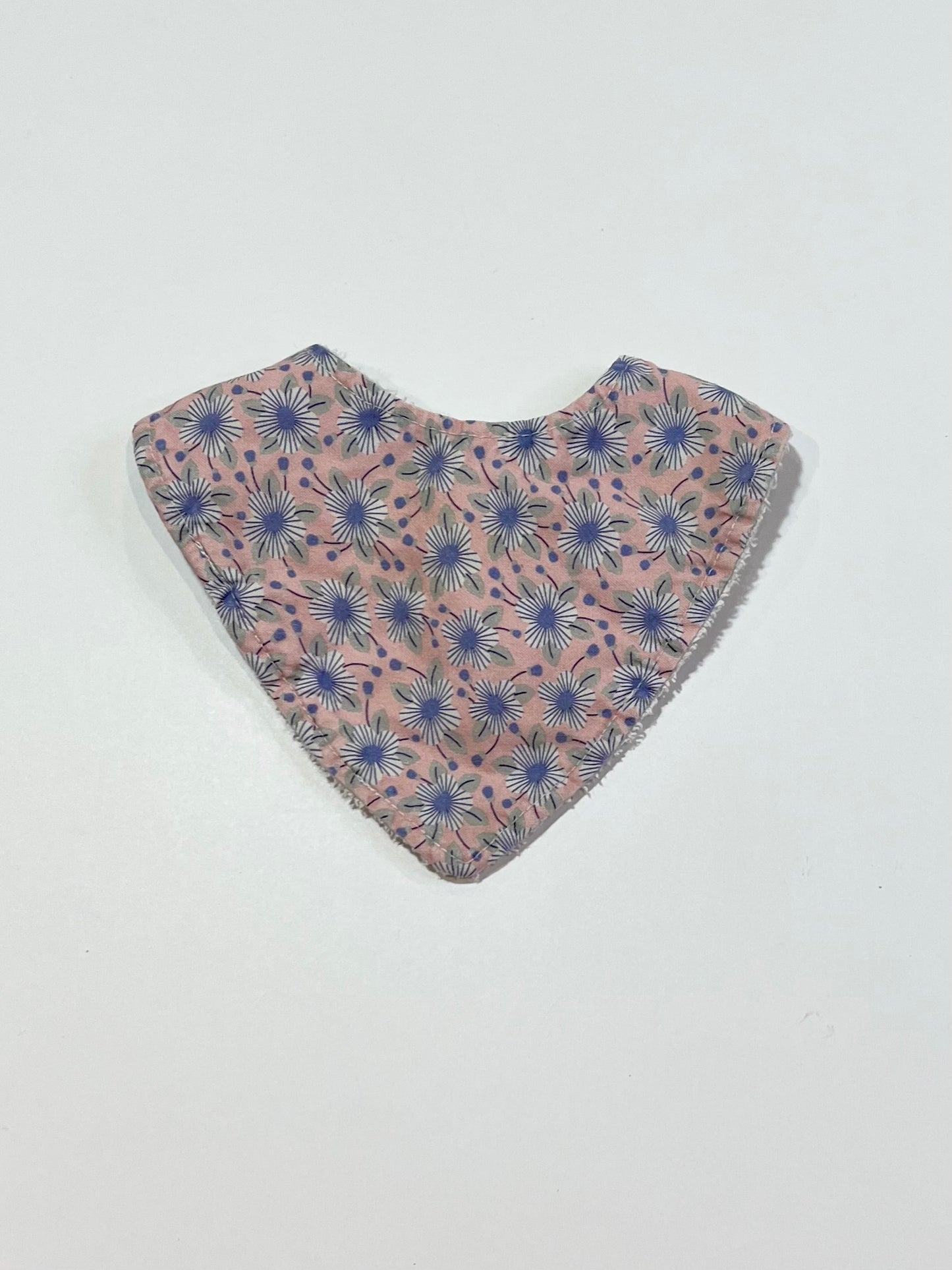 Floral bandana bib - One size