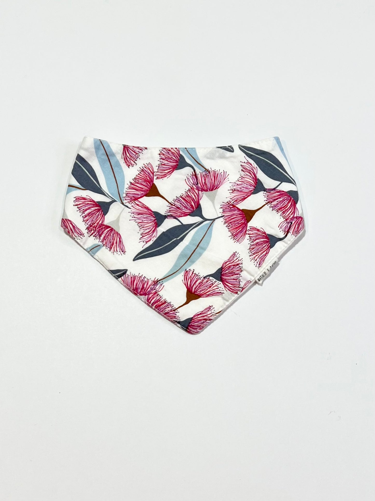 Gum blossom bandana bib - One size