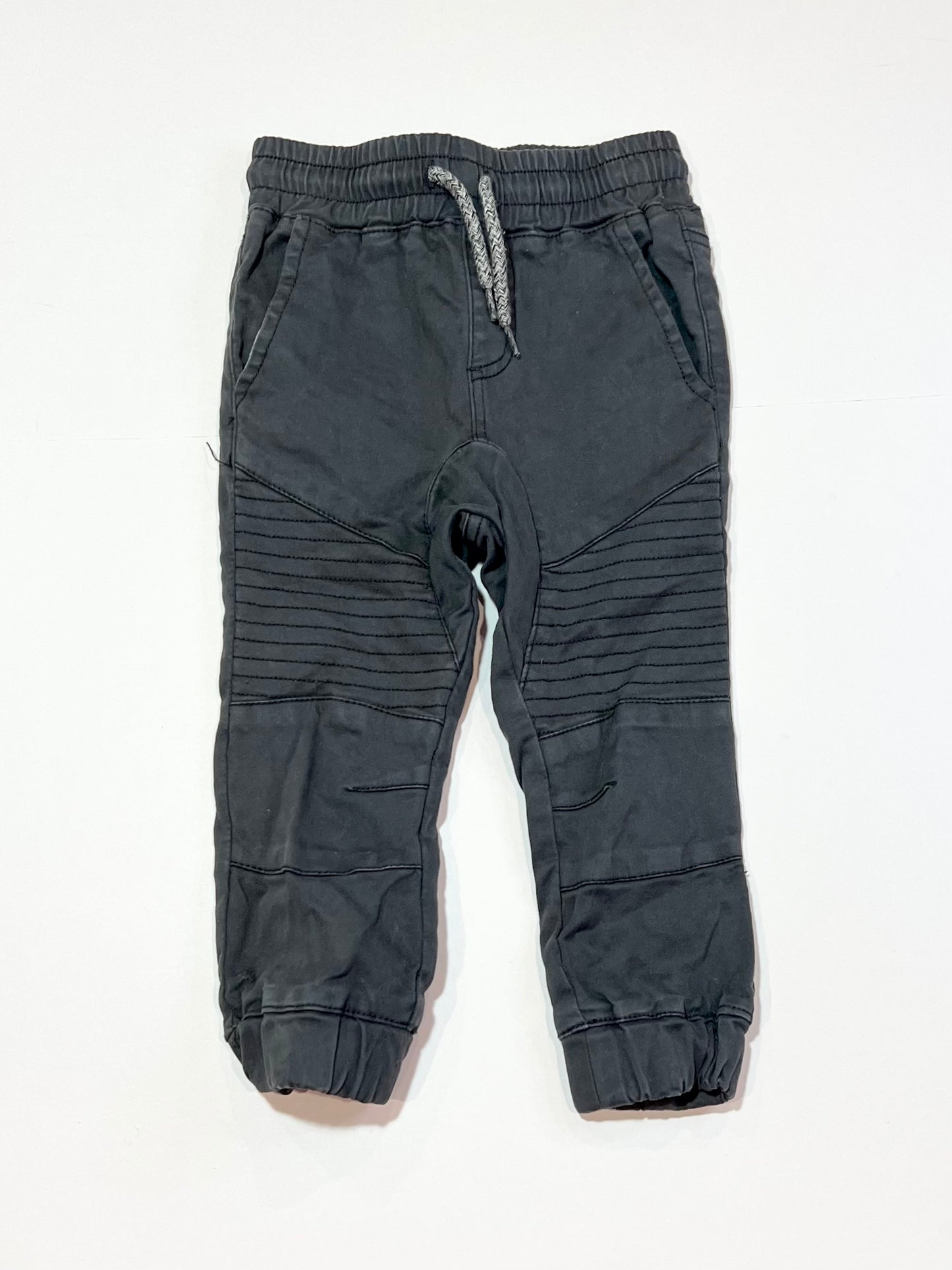 Pannelled pull-up pants - Size 2