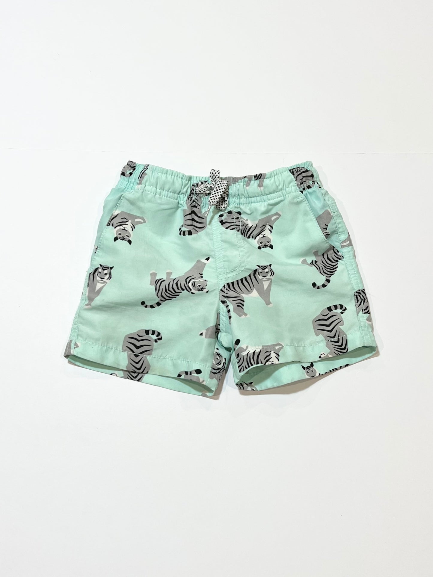 Green tiger boardies - Size 1