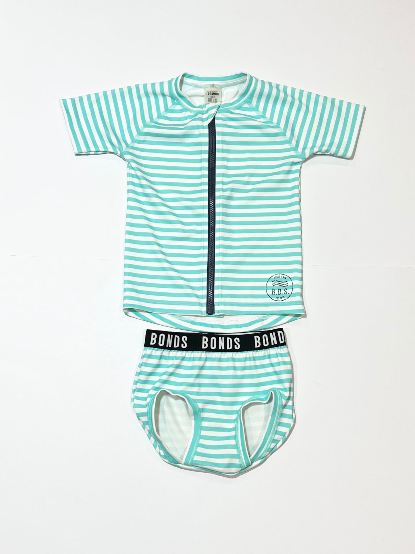 Striped swim set - Size 1