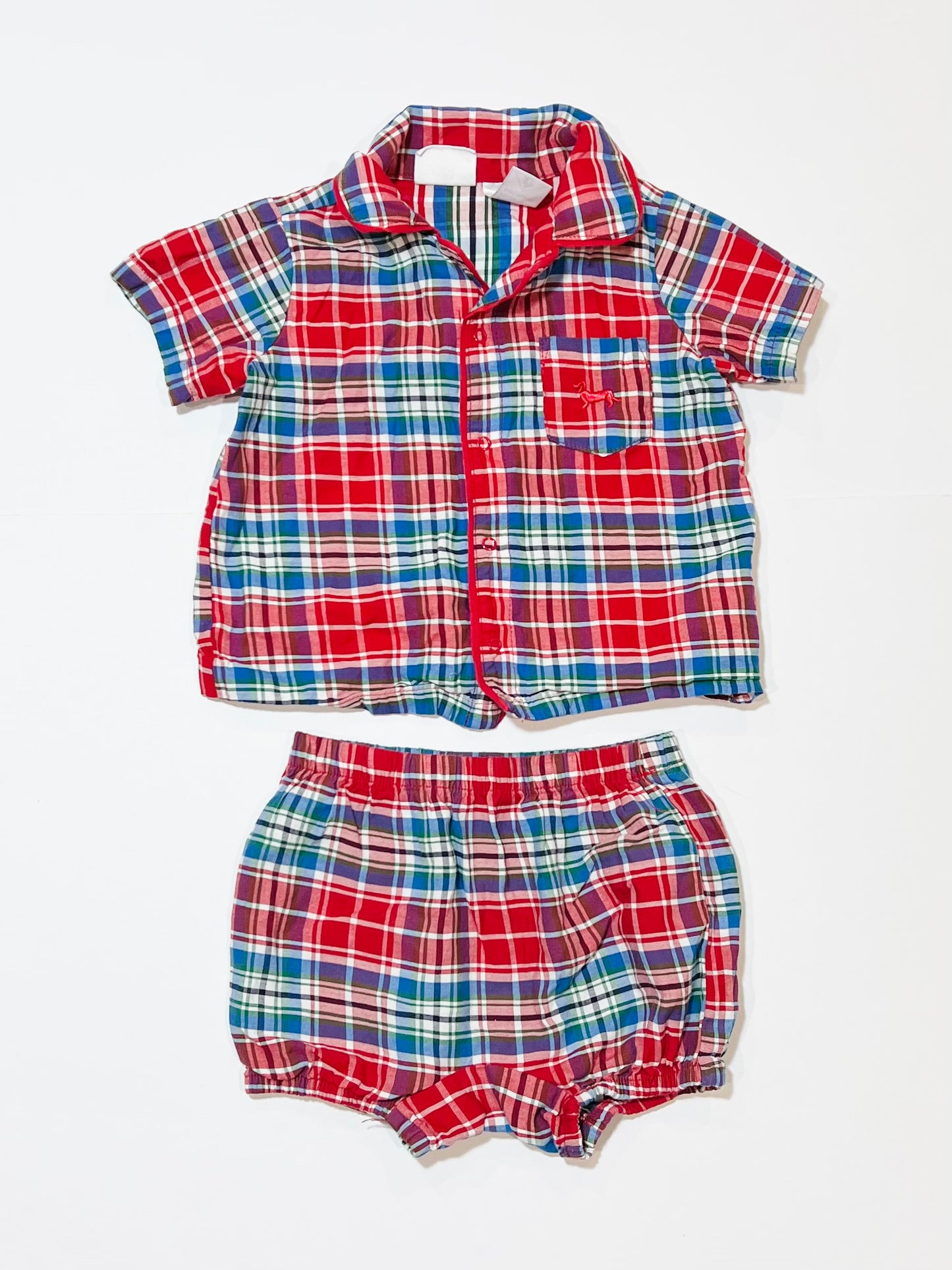 Checkered pyjamas - Size 1