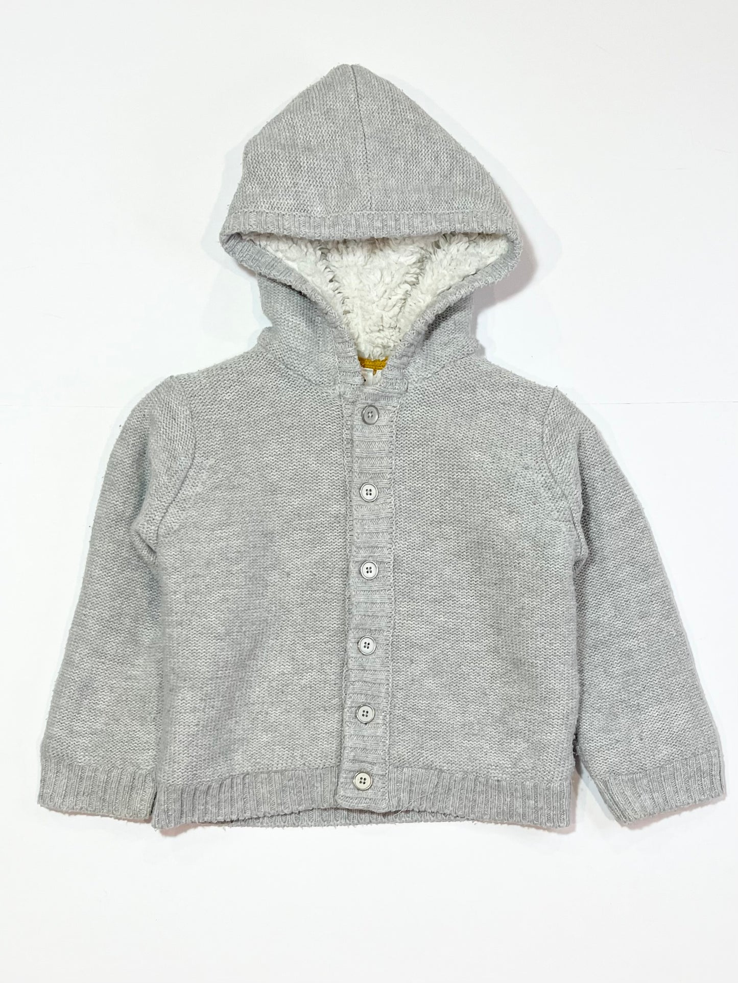 Knit sherpa hoodie - Size 2