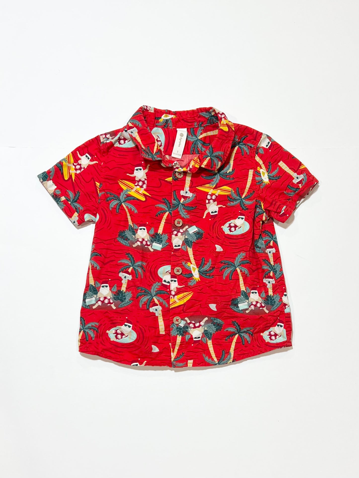 Surfing Santa shirt - Size 1