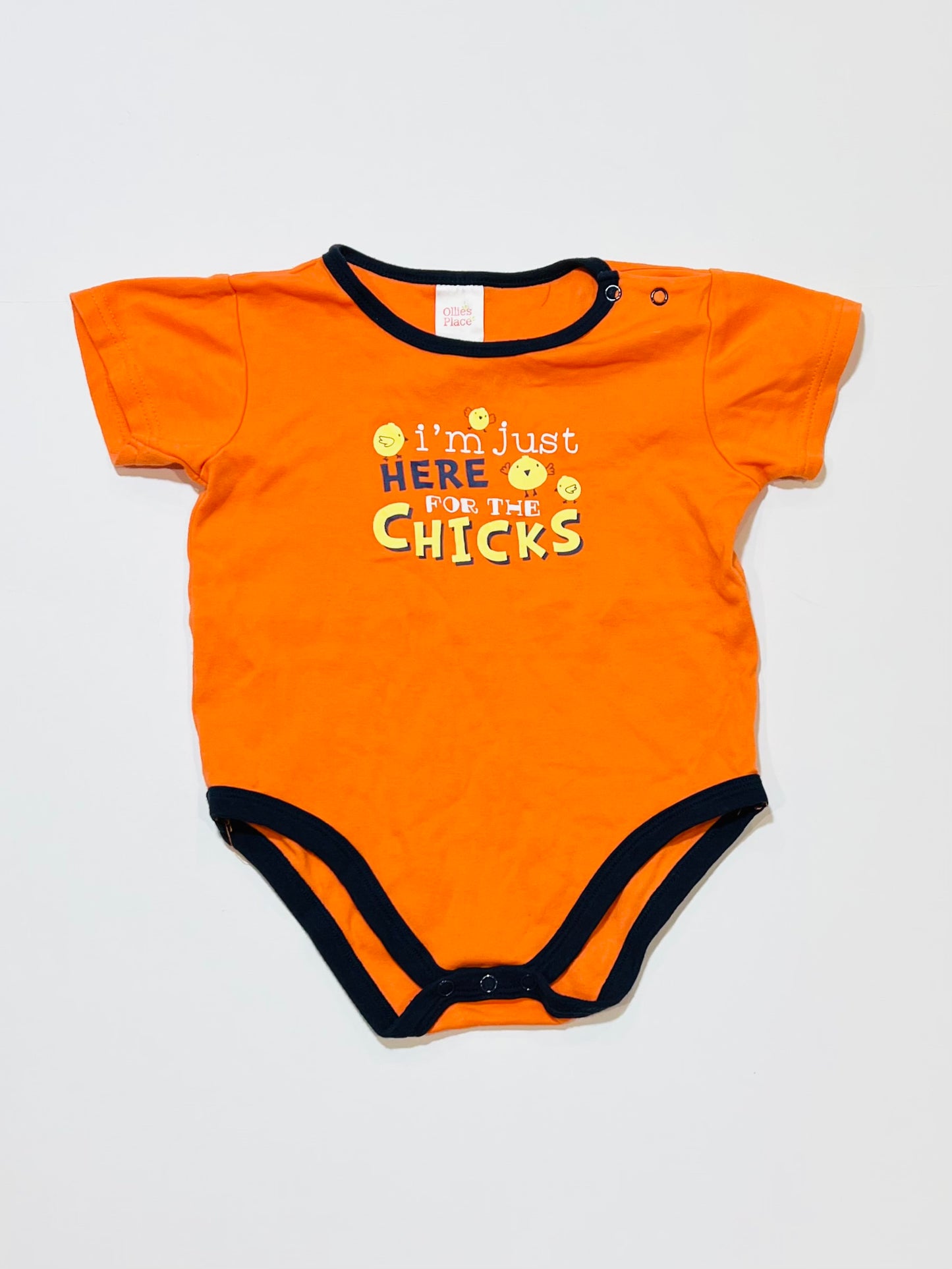 Orange chicks bodysuit - Size 1