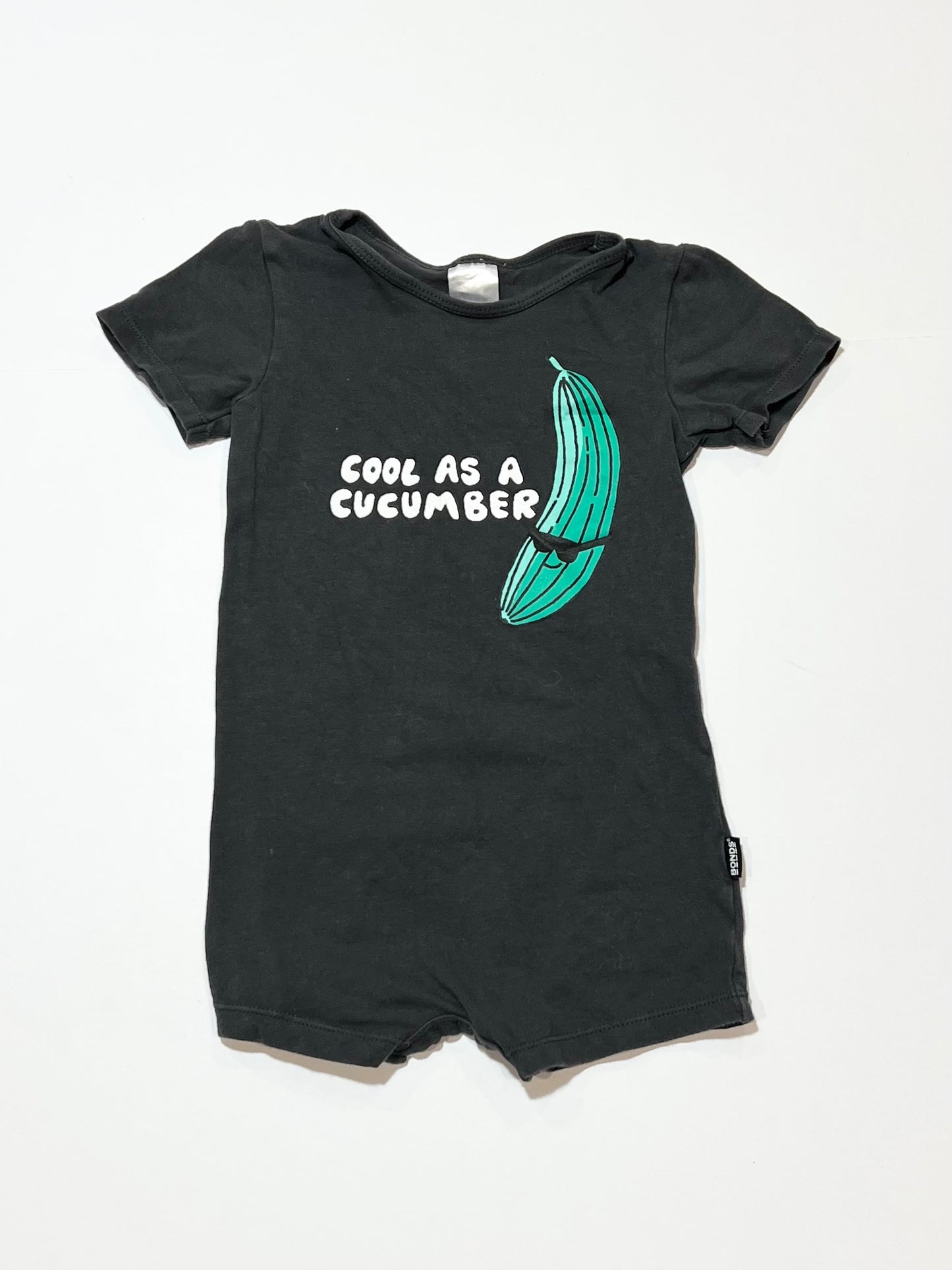 Cool as a cucumber romper - Size 1
