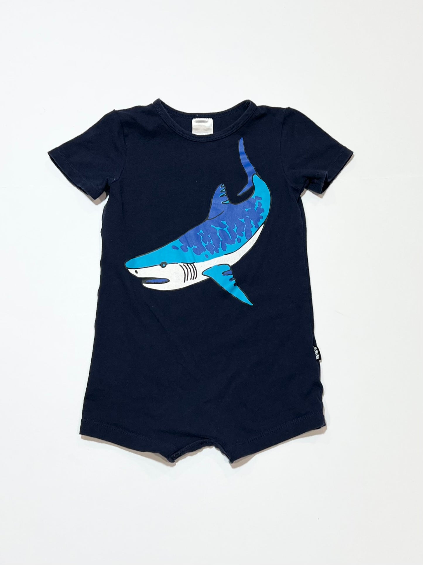 Shark romper - Size 1