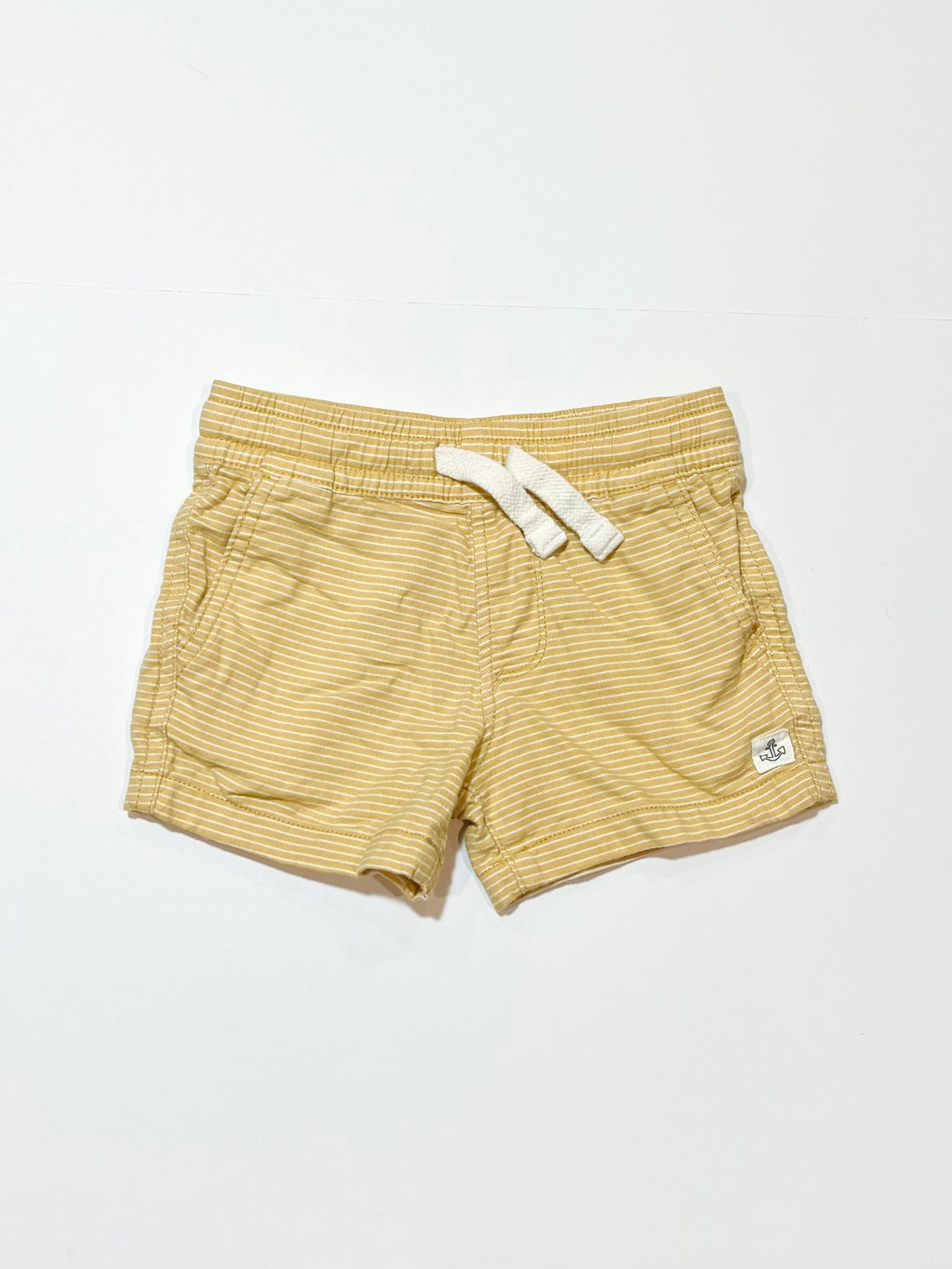 Striped woven shorts - Size 2