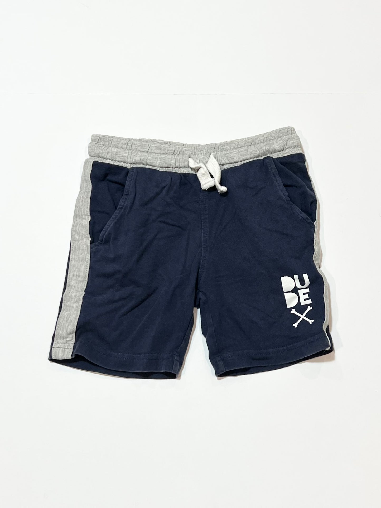 Navy jersey shorts - Size 2