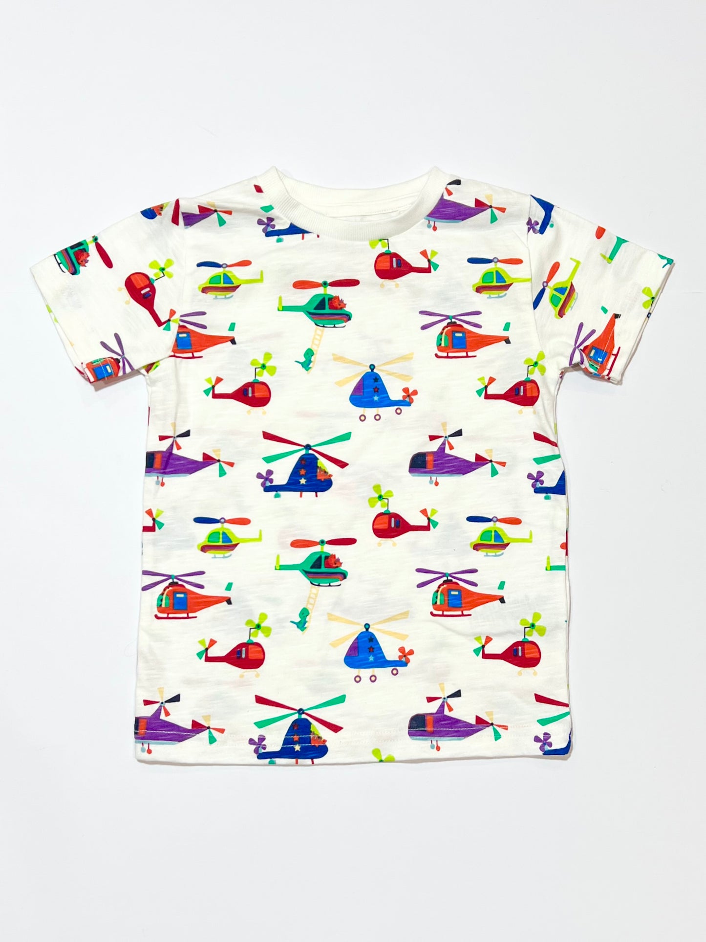 Helicopters tee brand new - Size 2-3