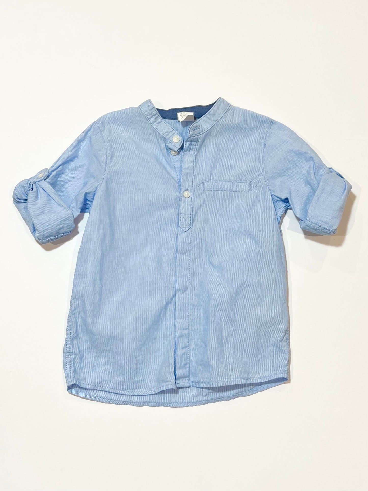Striped grandpa shirt - Size 2