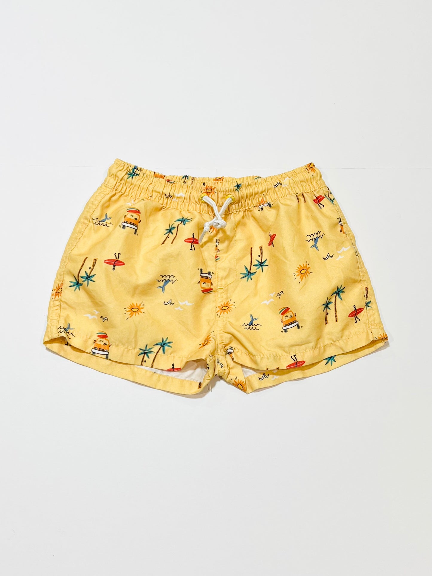 Yellow boardies - Size 3-4