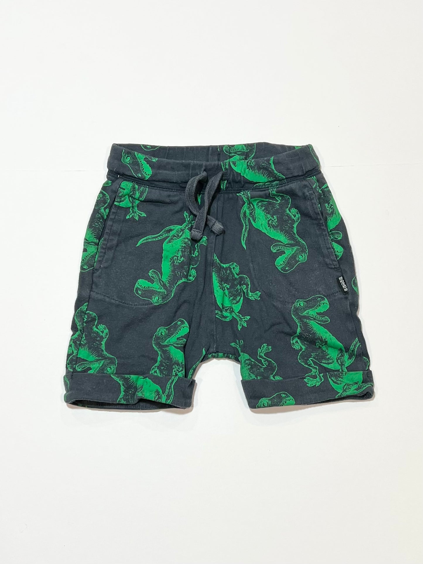 Dinosaur jersey shorts - Size 3