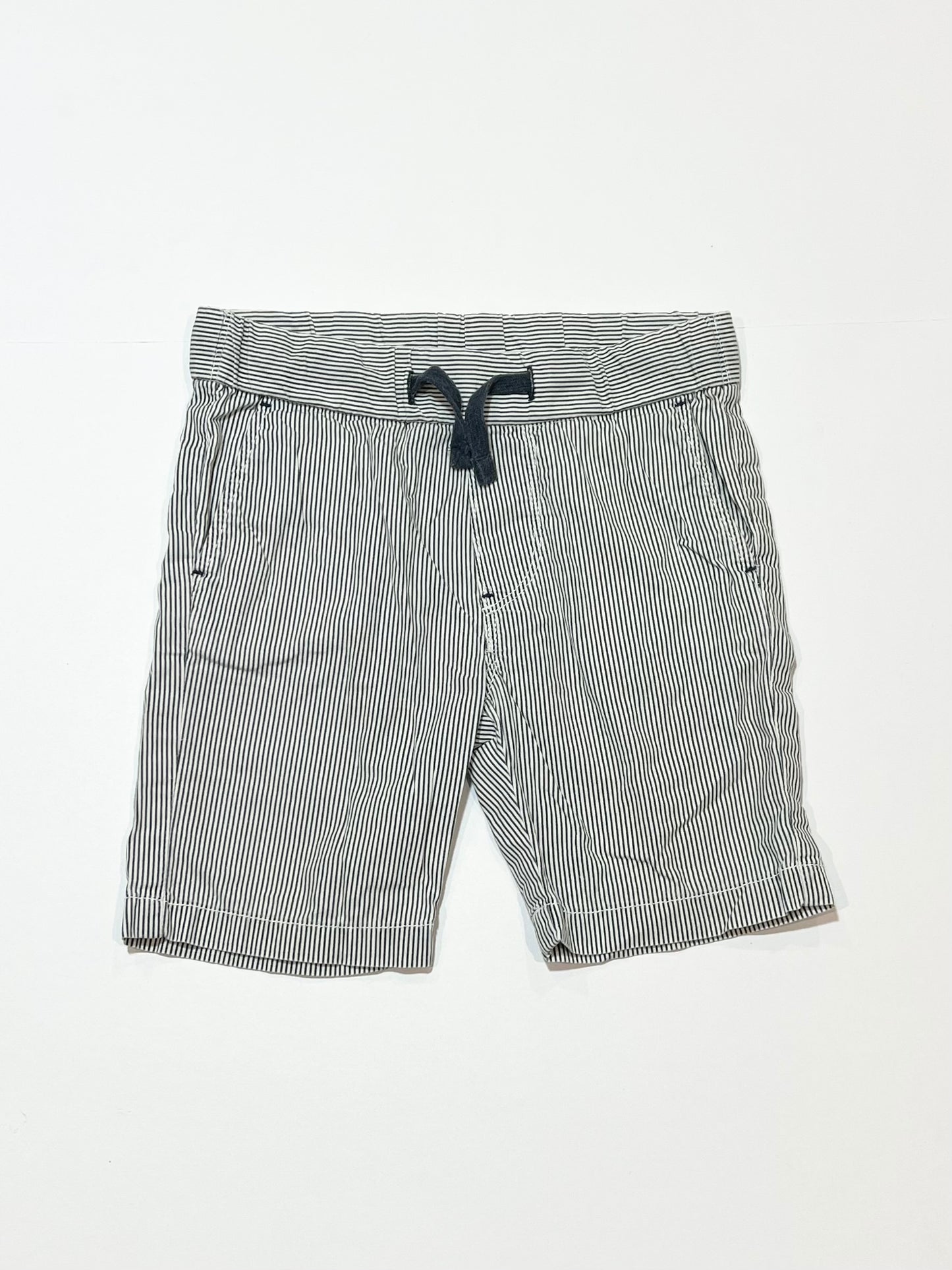 Striped cotton shorts - Size 2-3