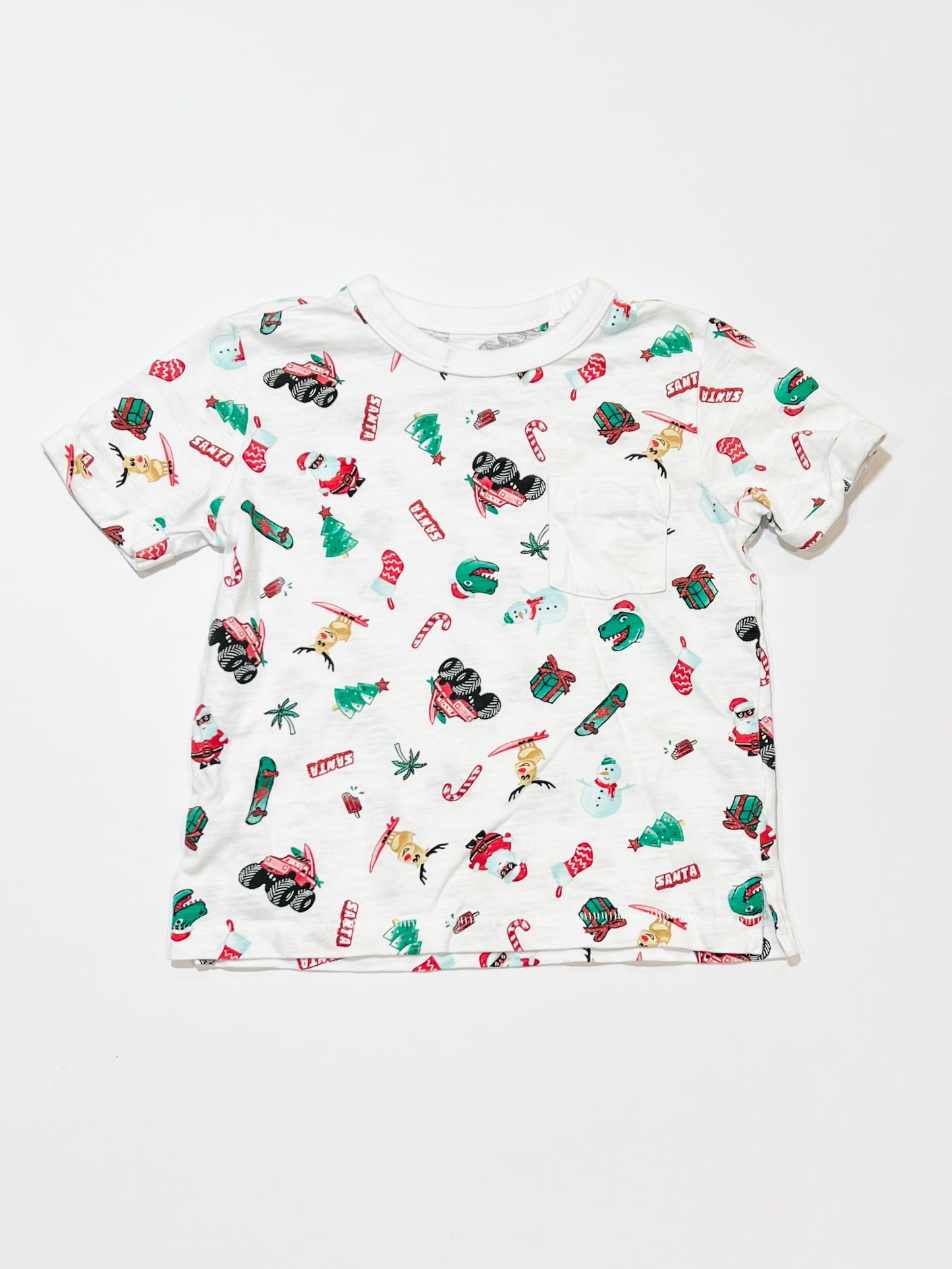 Christmas glitter tee - Size 3