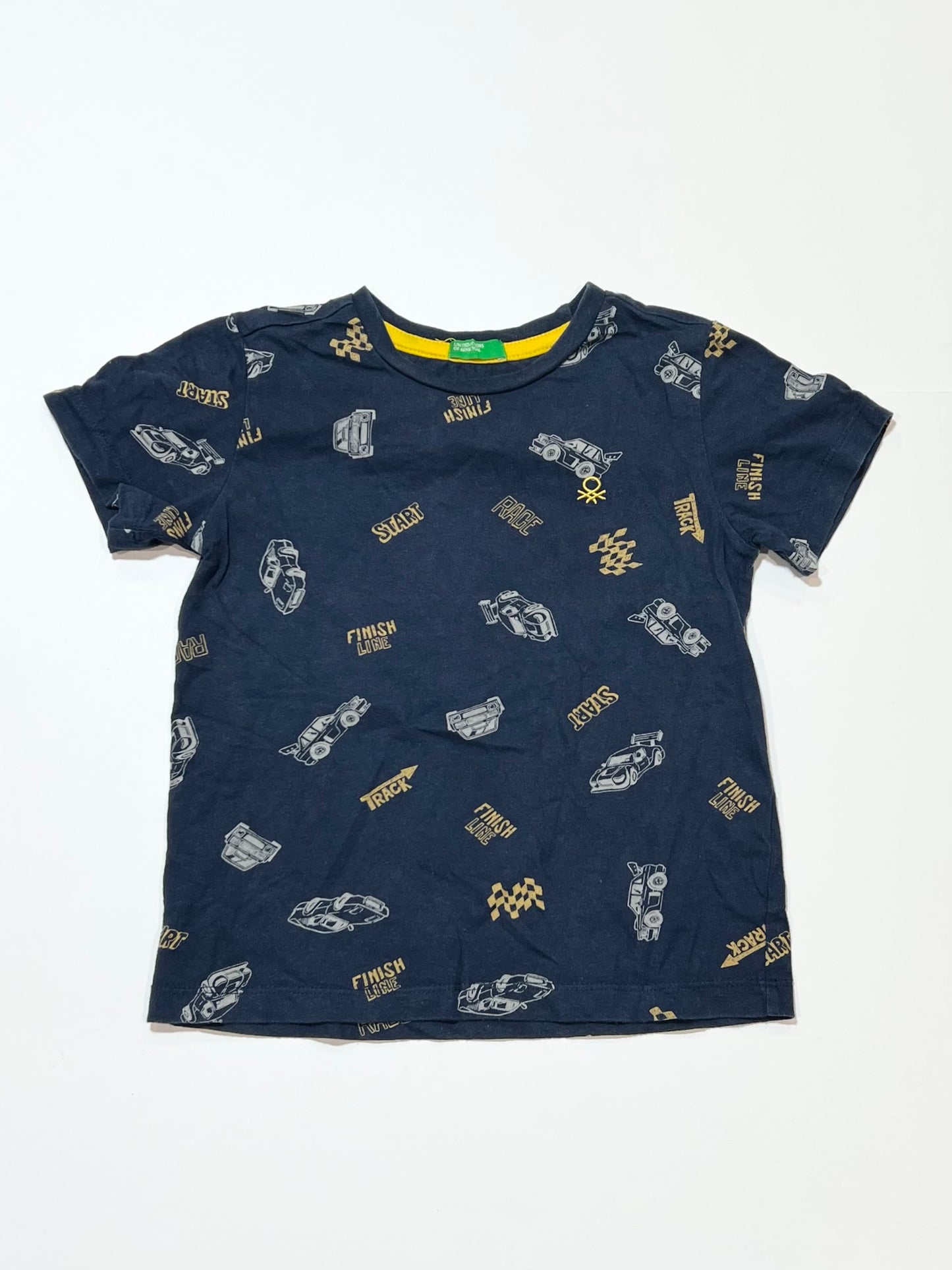 Navy race car tee - Size 3