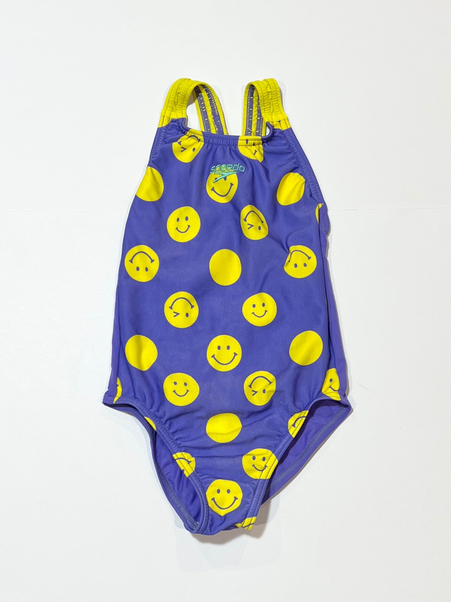 Happy face one piece swim suit - Size 3
