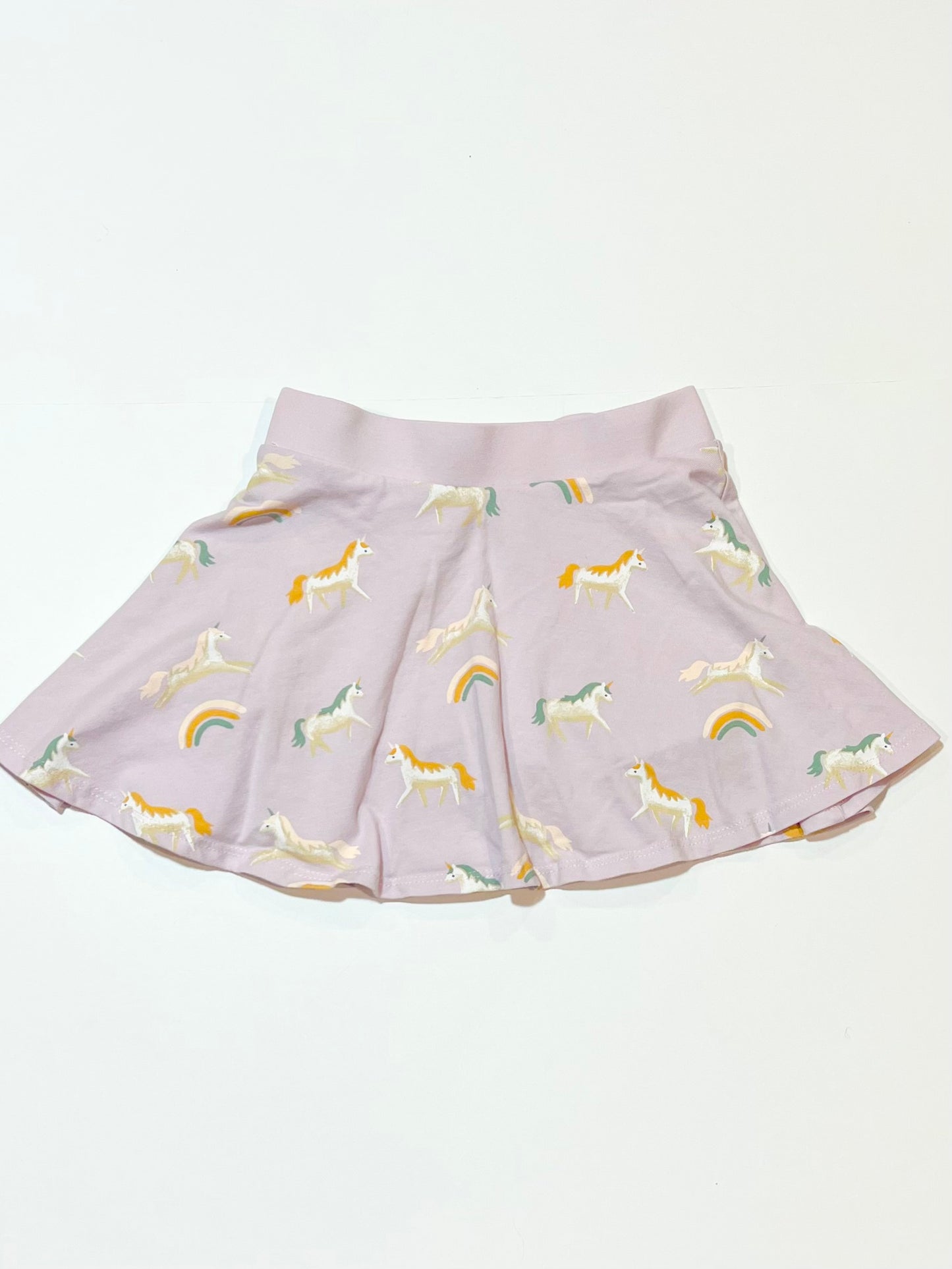 Unicorn jersey skirt - Size 3