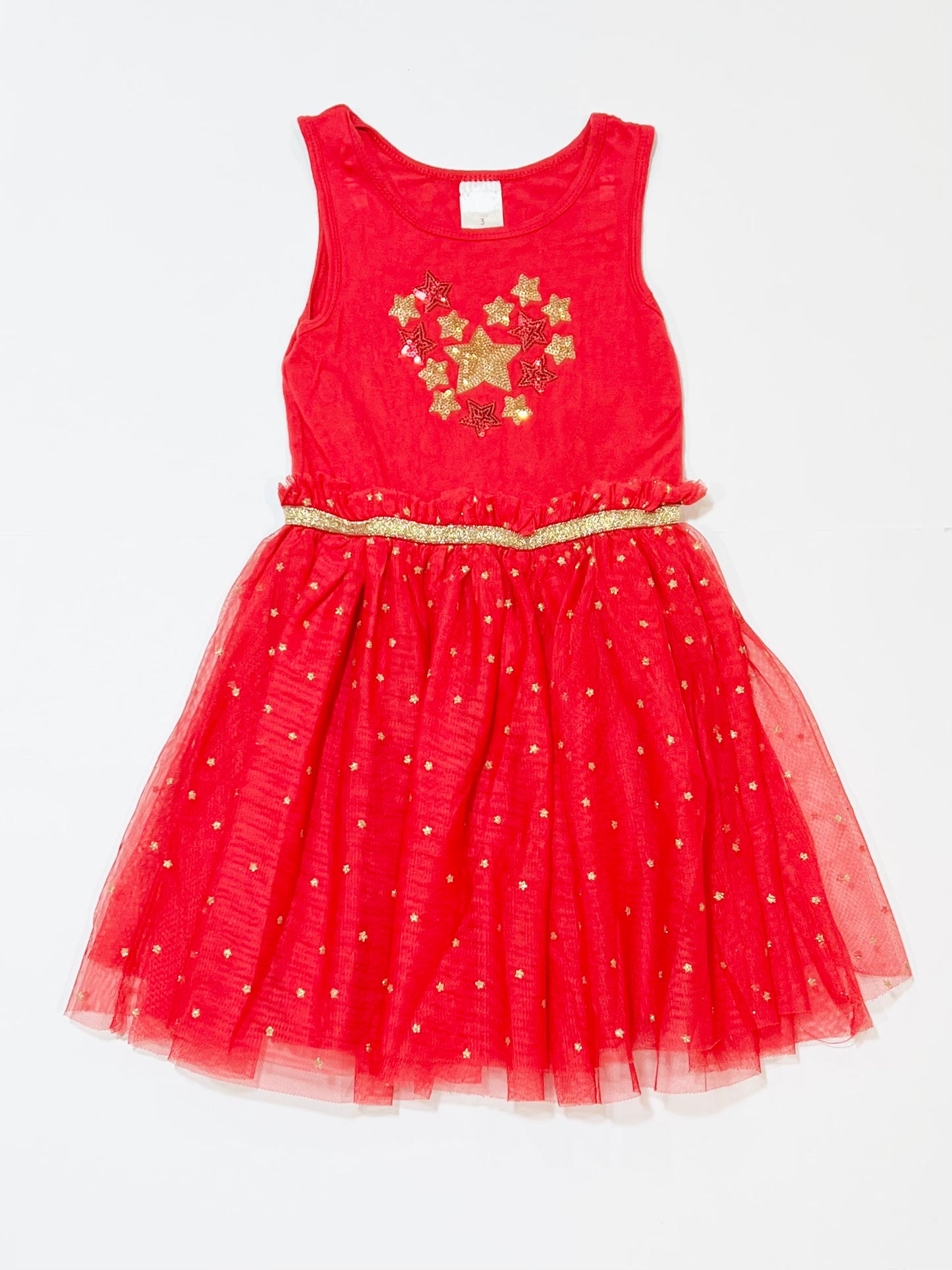 Sequined tulle dress - Size 3