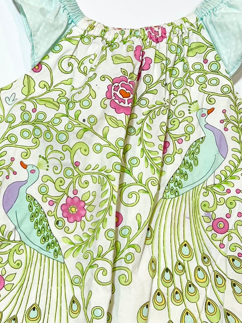 Peacock dress - Size 3