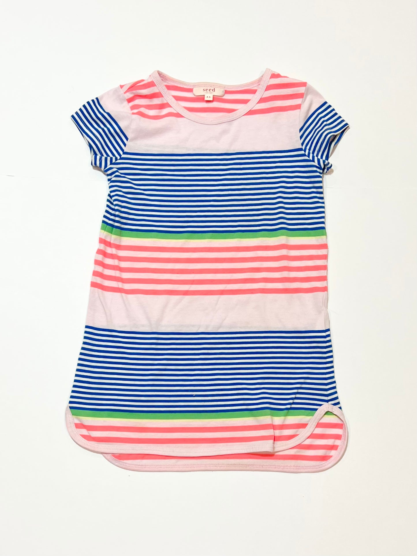 Striped nightie - Size 4-5
