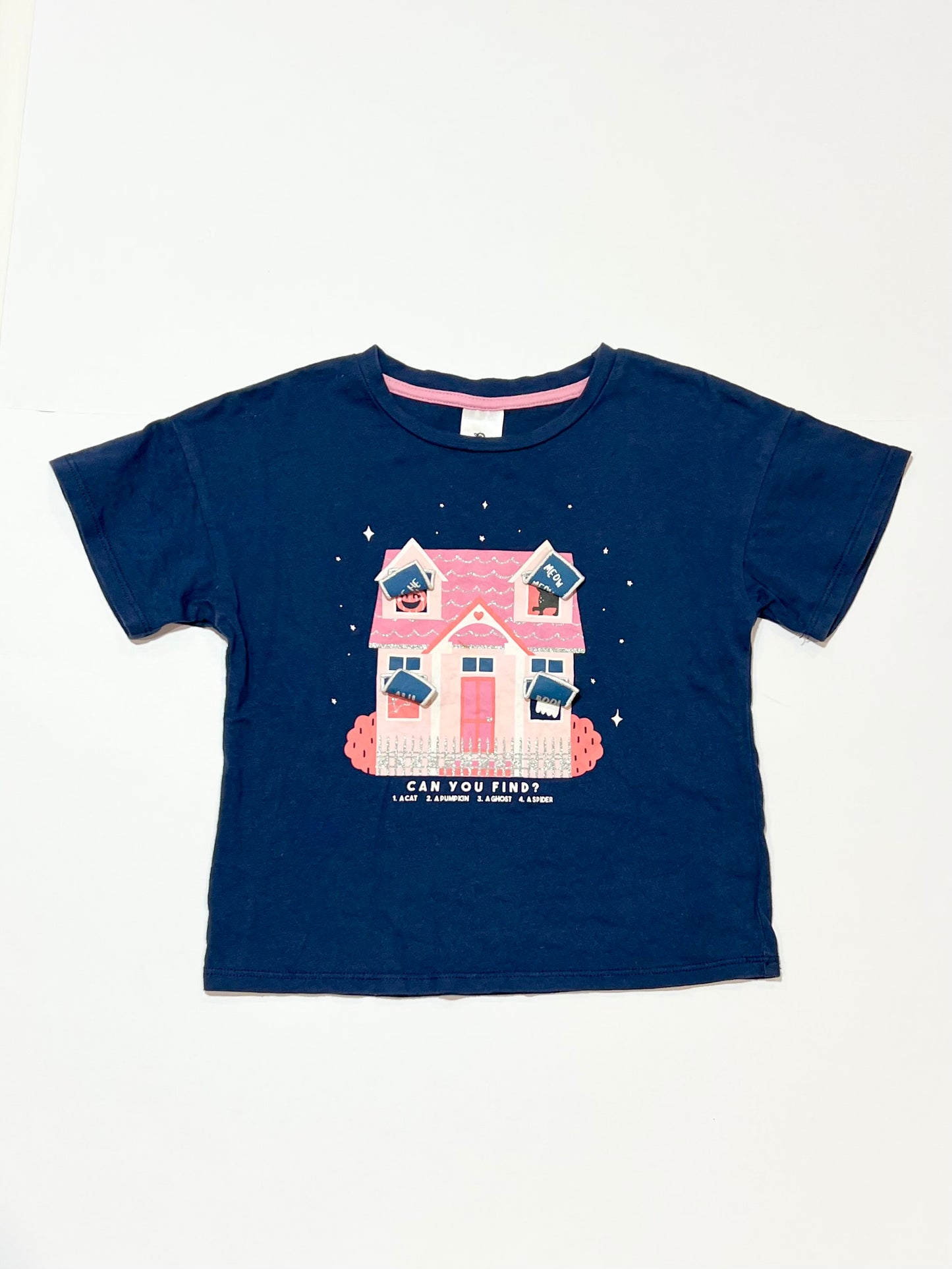 Haunted house tee - Size 4