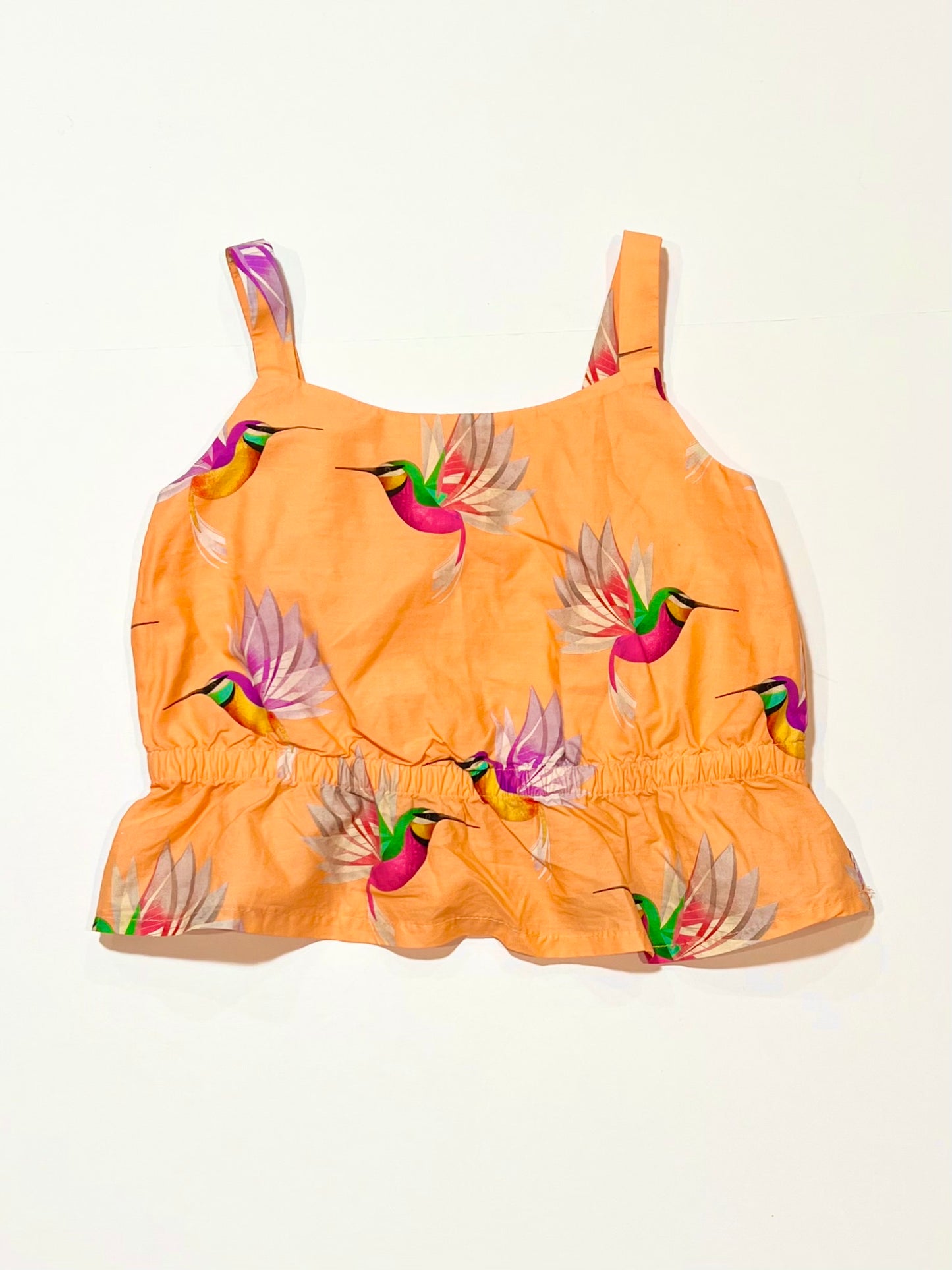 Hummingbird crop top - Size 4-5