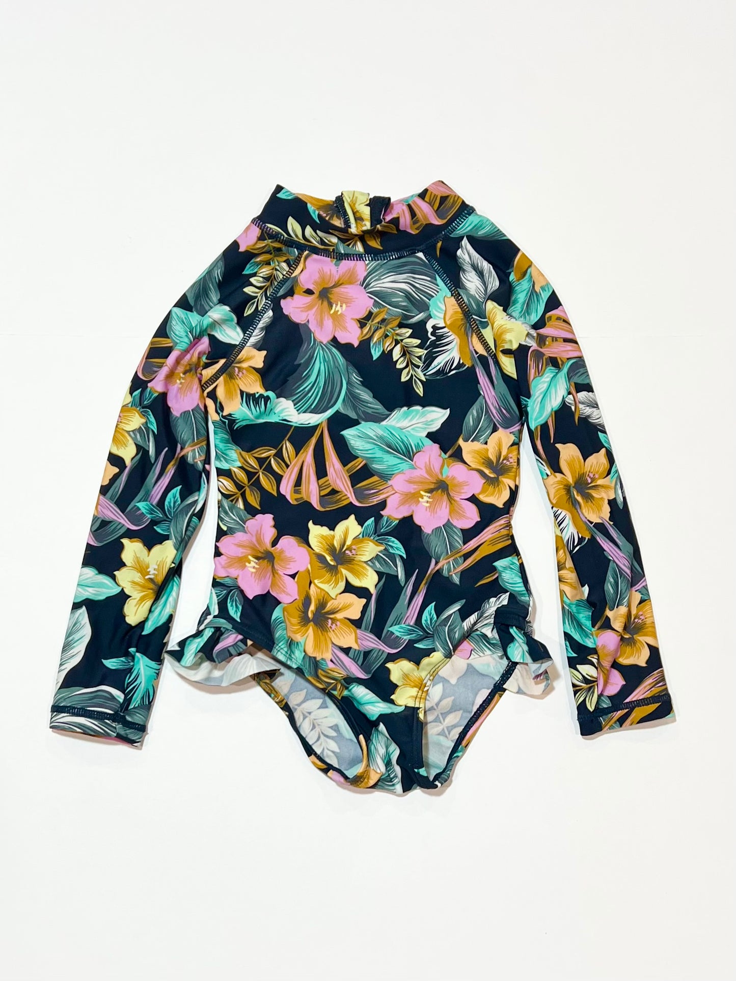Floral one piece swim suit - Size 2