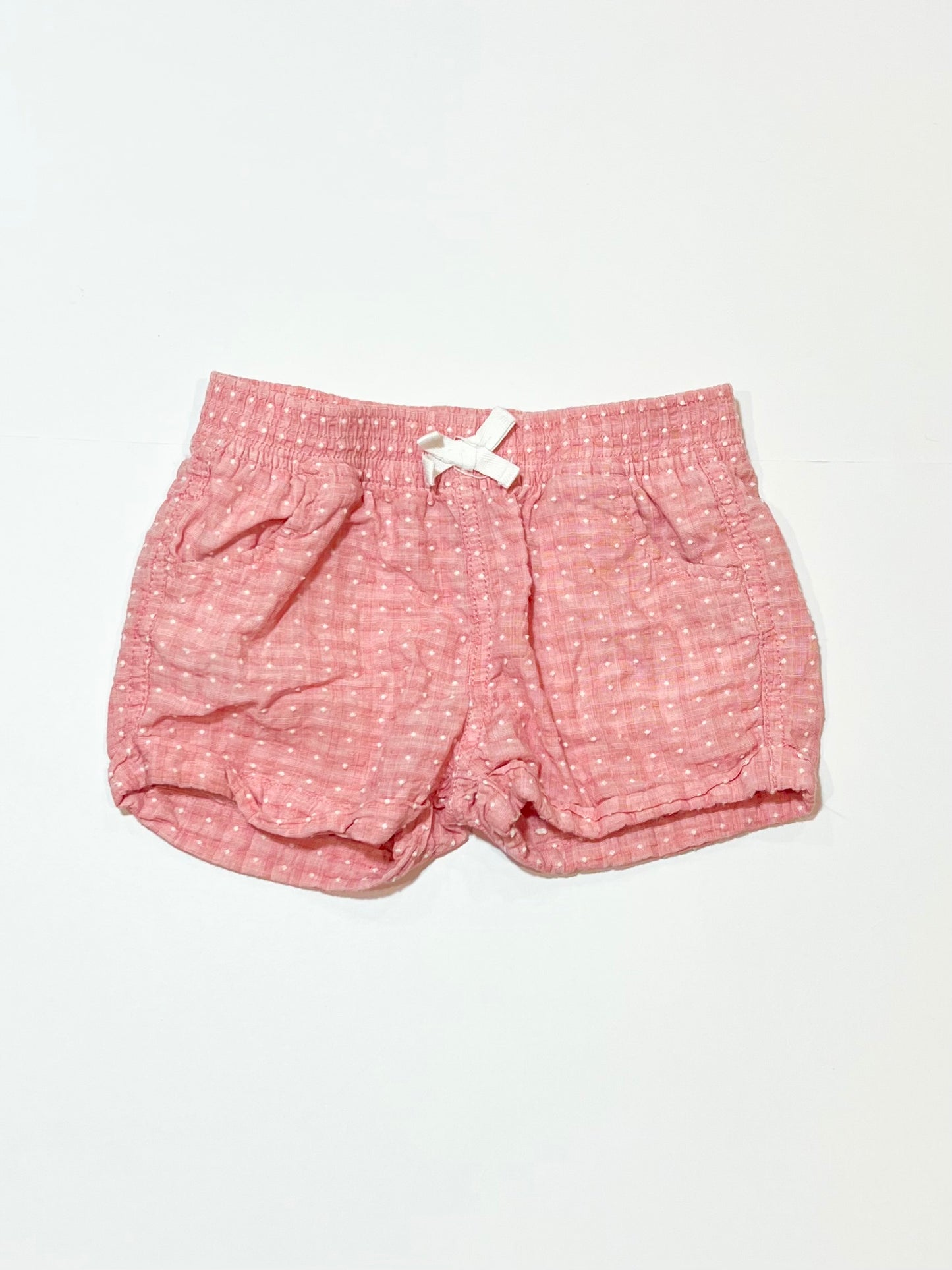 Woven cotton shorts - Size 2