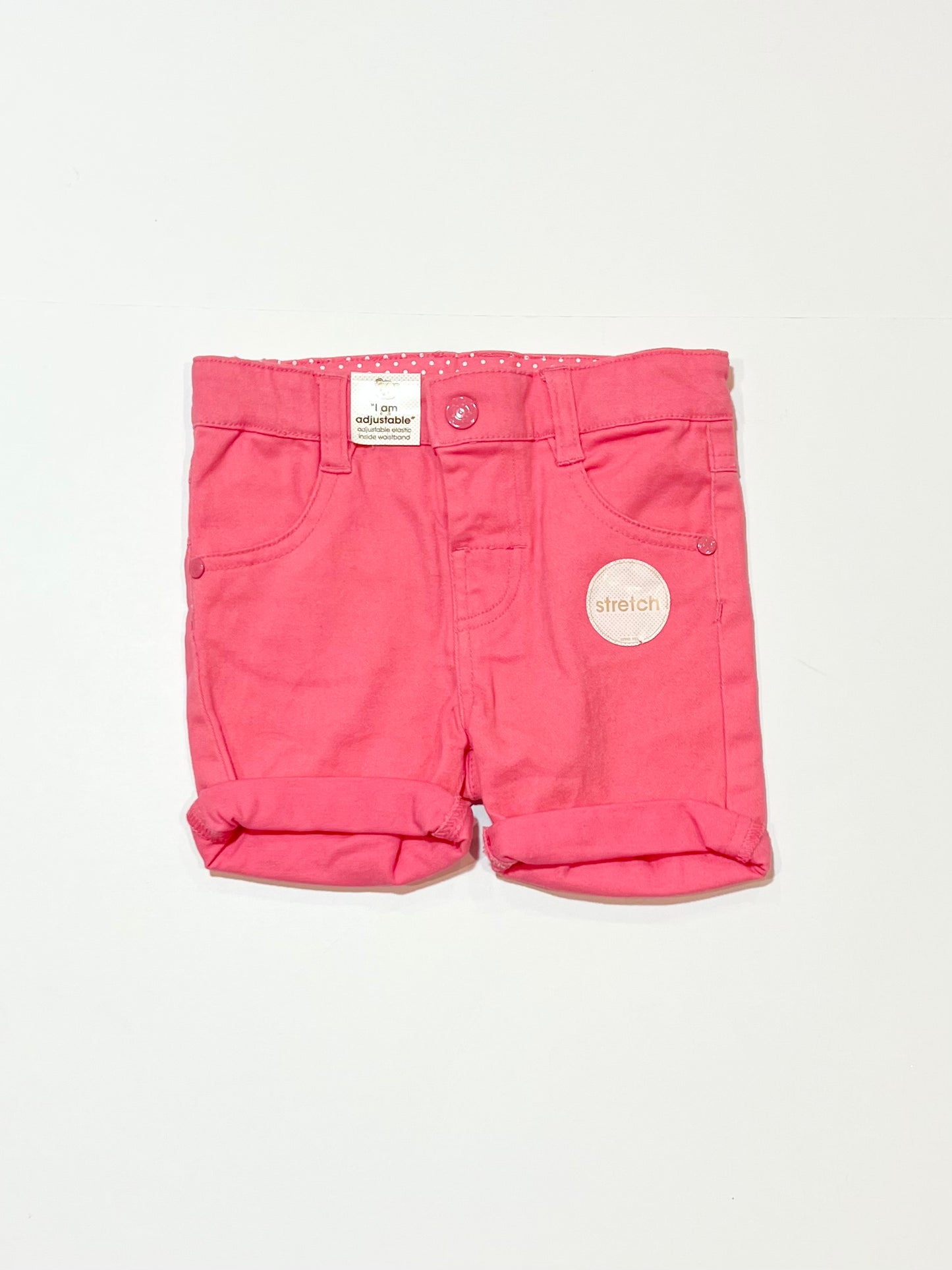 Pink shorts brand new - Size 2