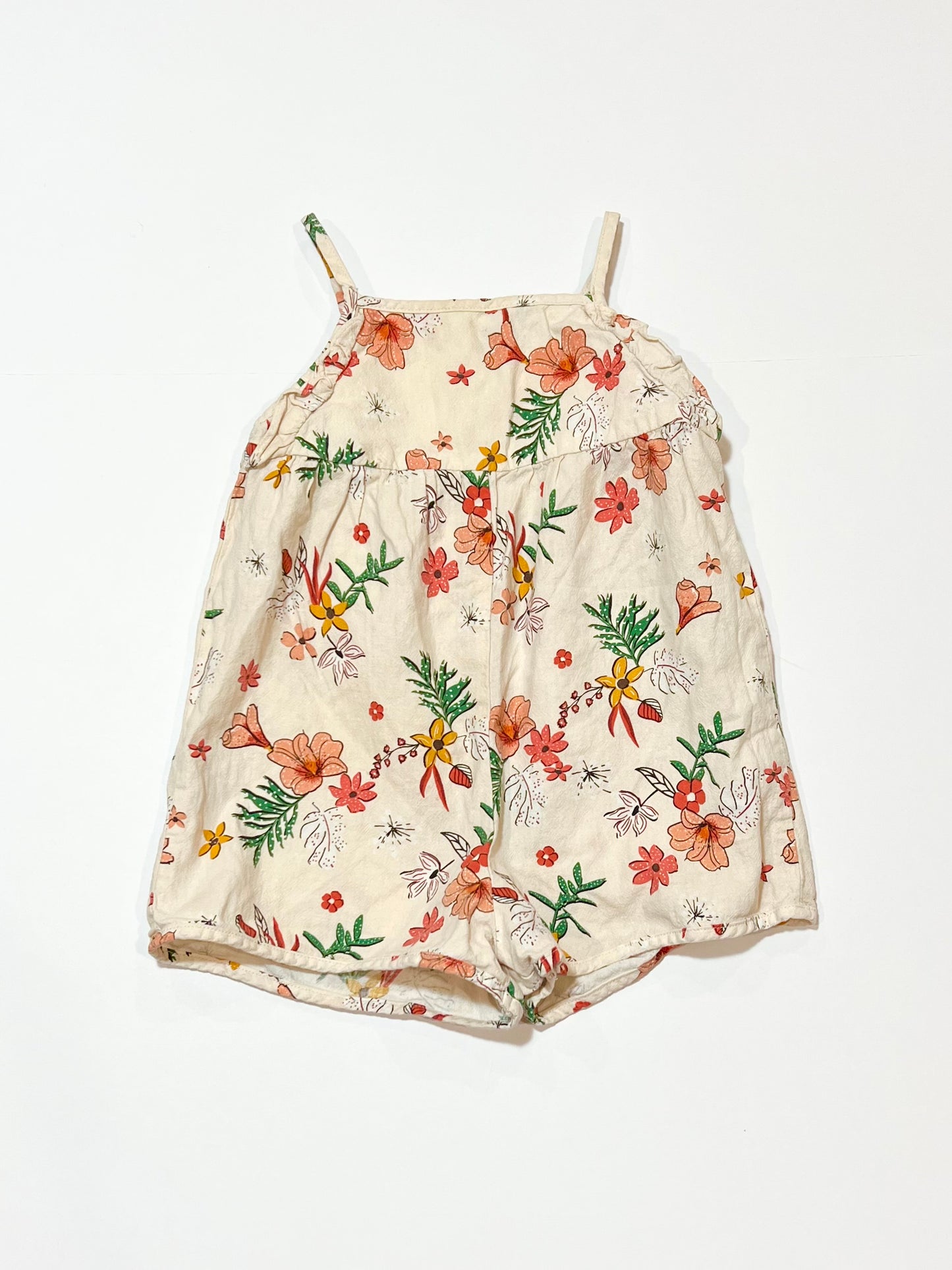 Floral playsuit - Size 2