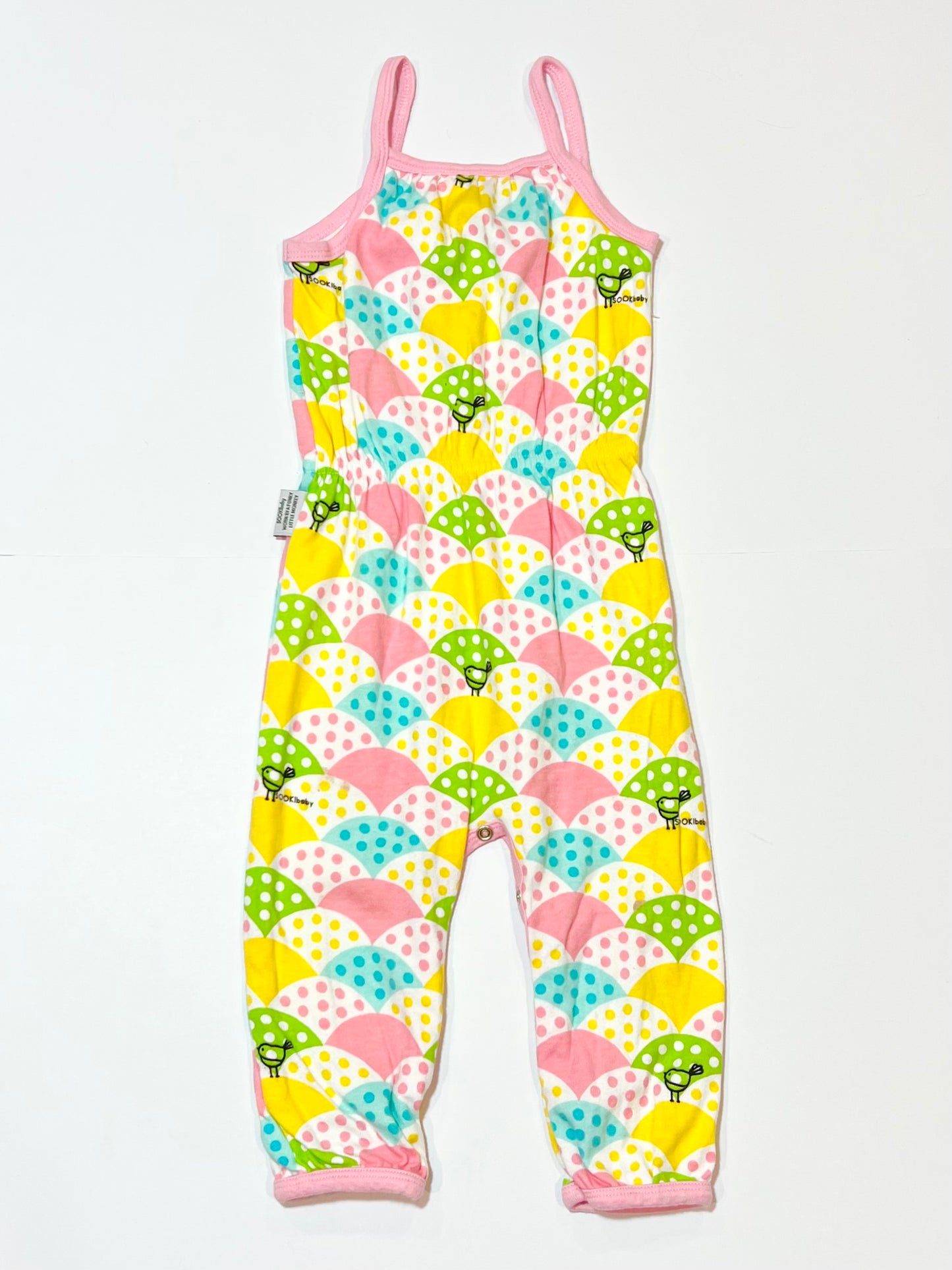 Jersey bird jumpsuit - Size 2