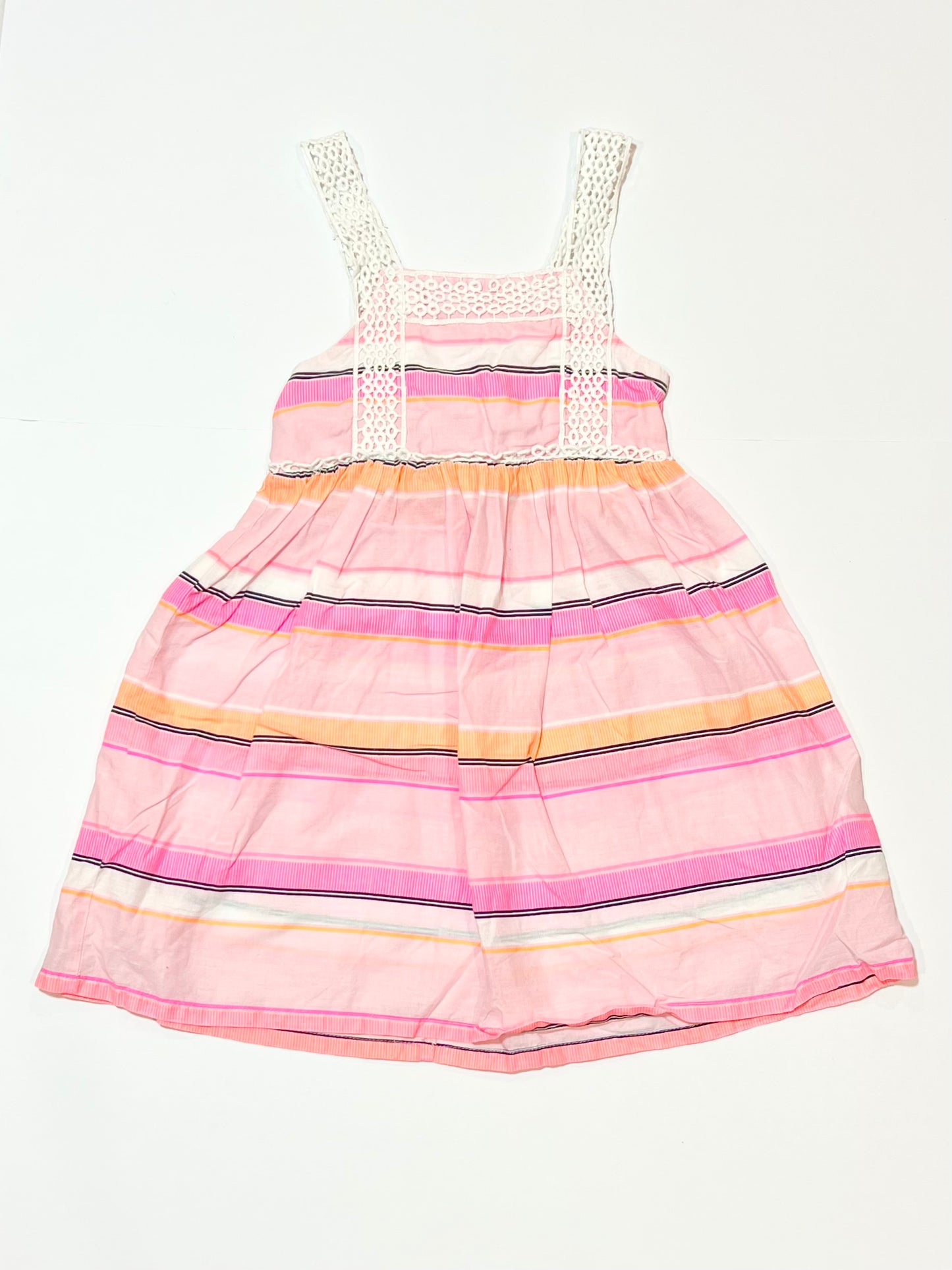 Striped cotton dress - Size 2