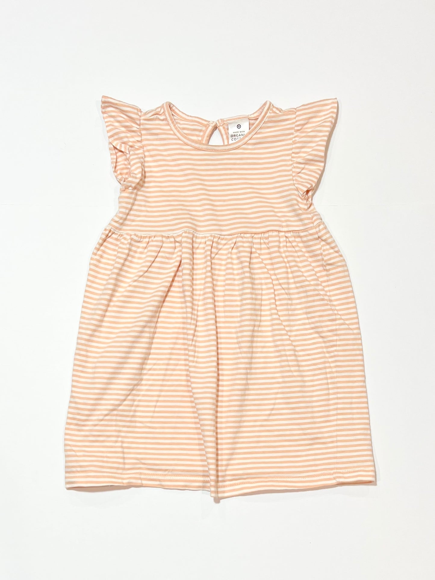 Striped jersey dress - Size 2