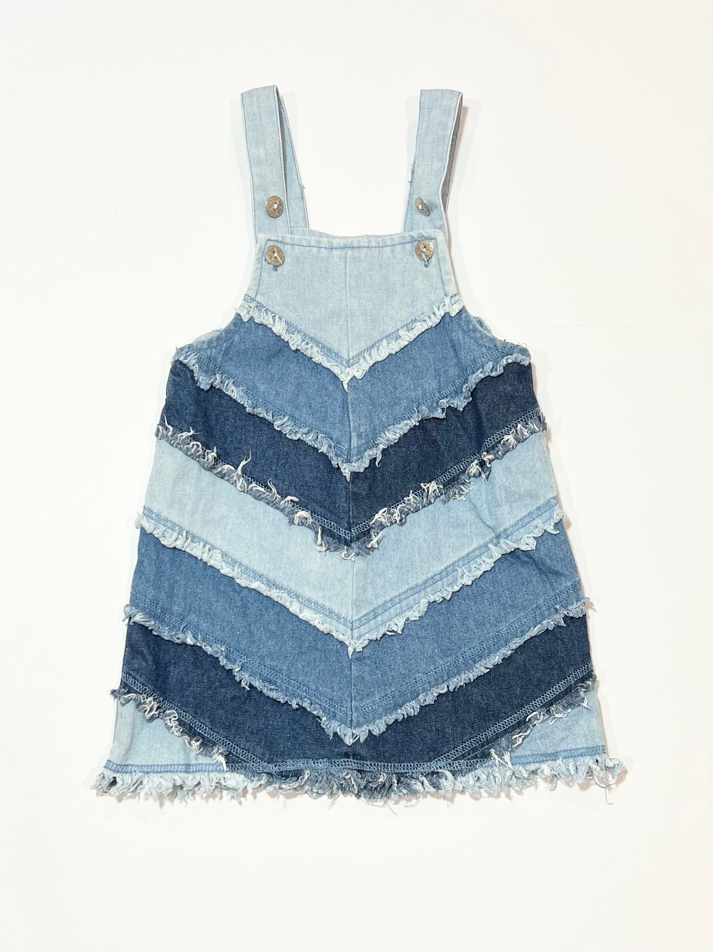 Denim pinafore - Size 2