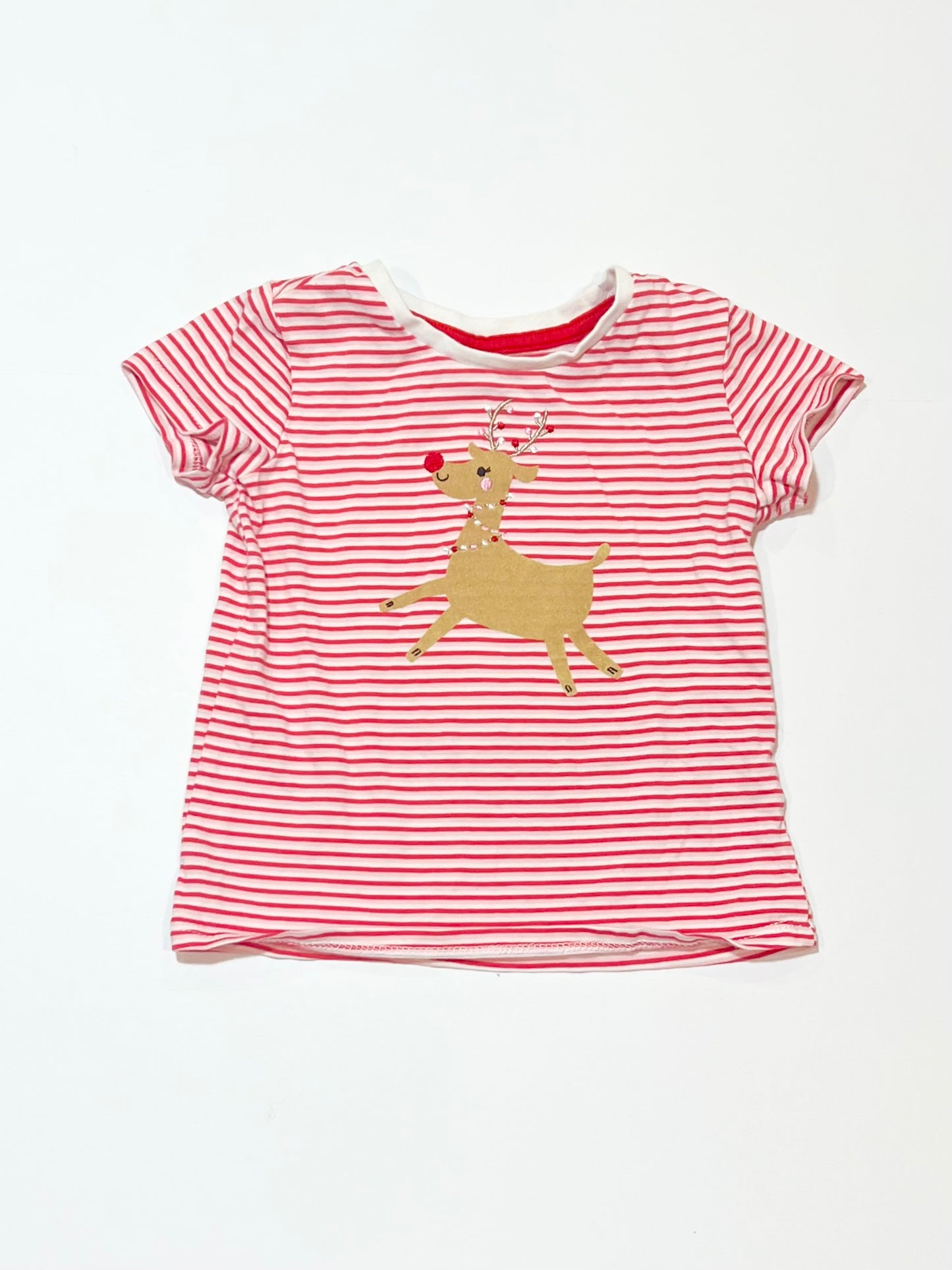 Christmas reindeer tee - Size 3