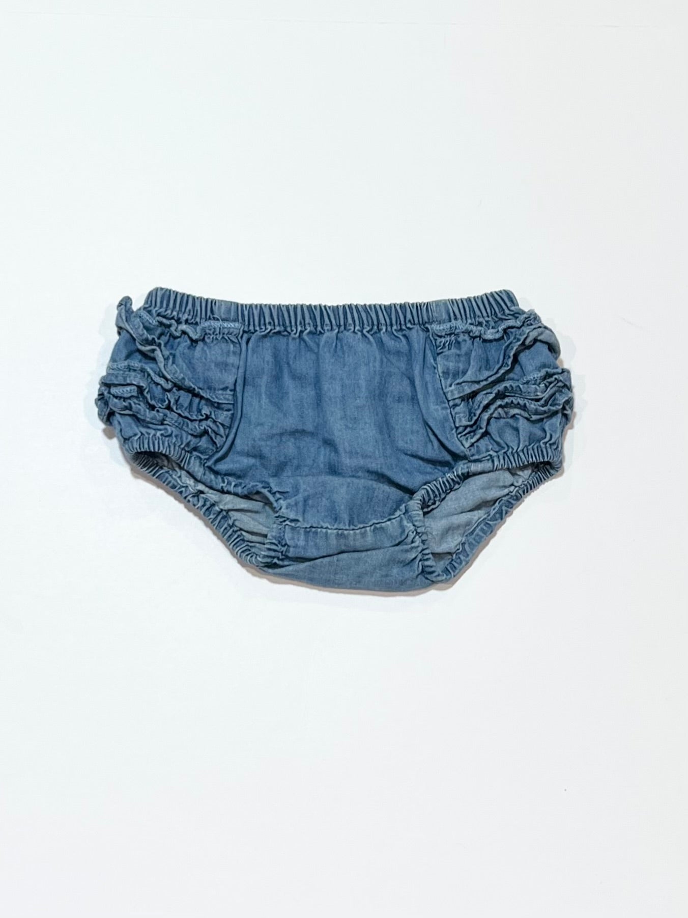 Chambray nappy cover - Size 1