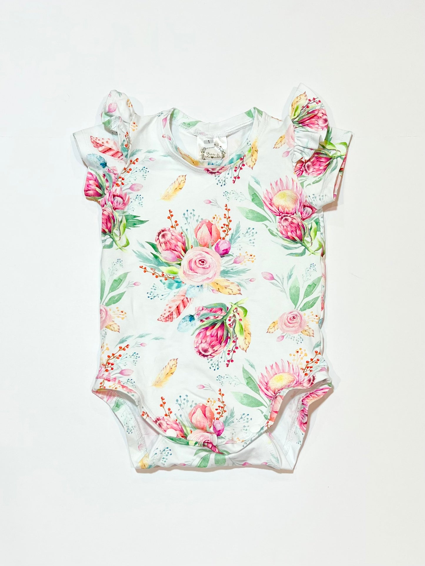Floral bodysuit - Size 1