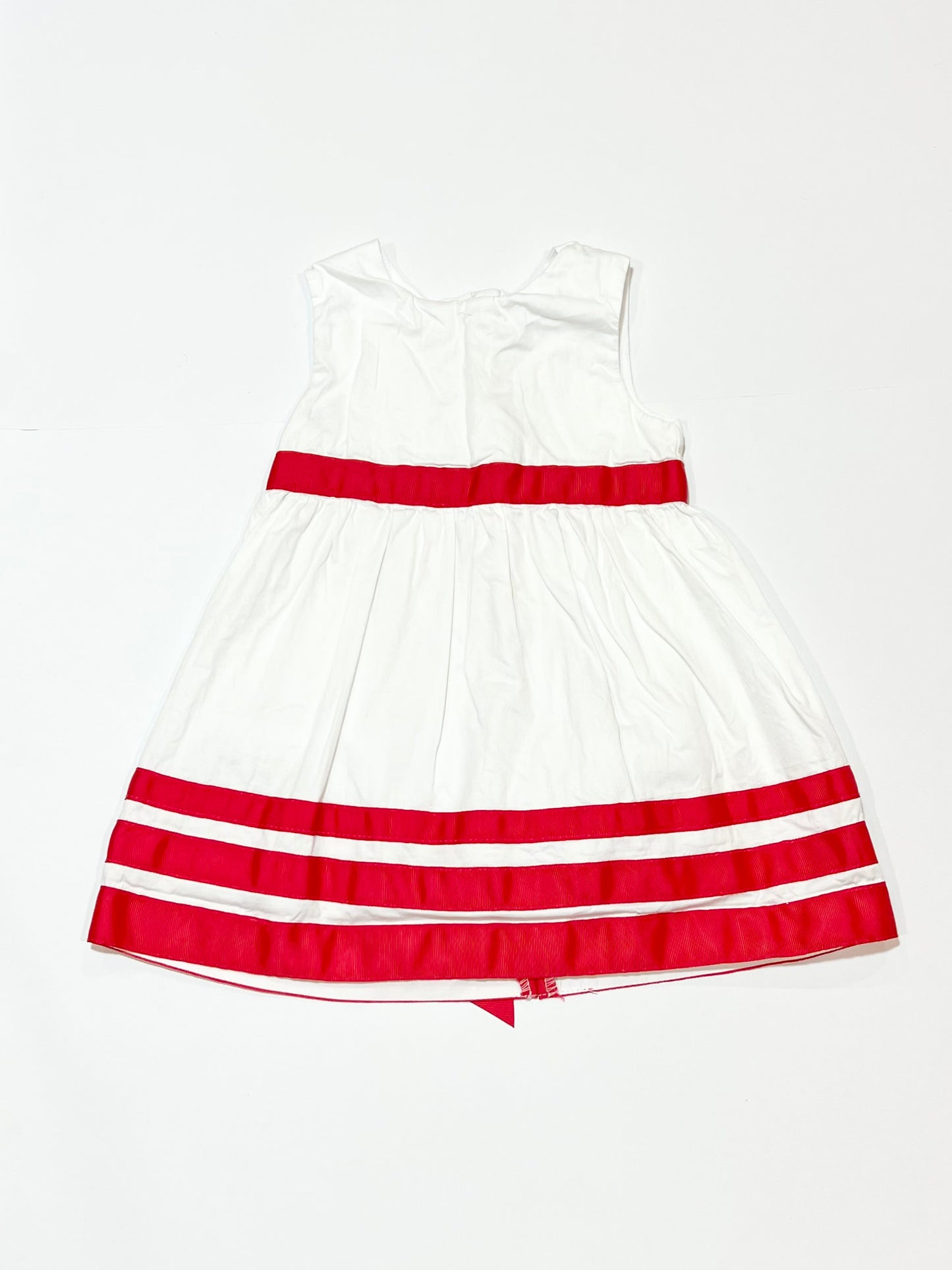 Red ribbon dress - Size 1