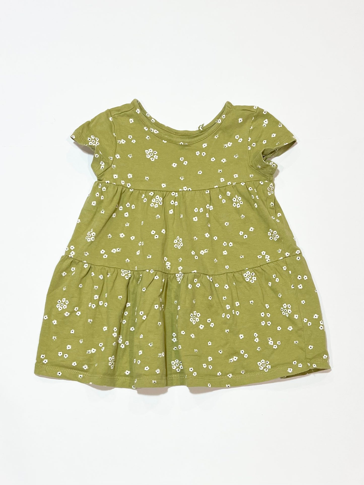 Green jersey dress - Size 1