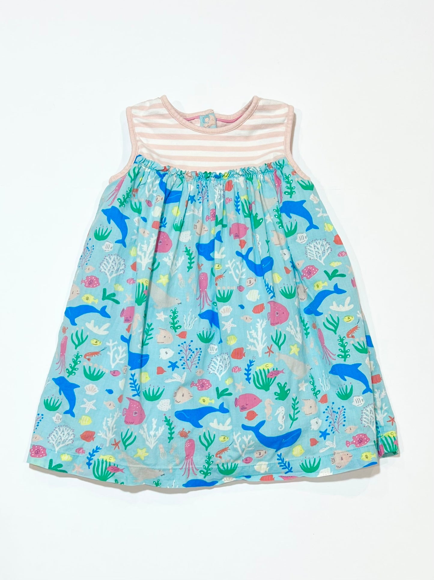 Sea creatures dress - Size 1