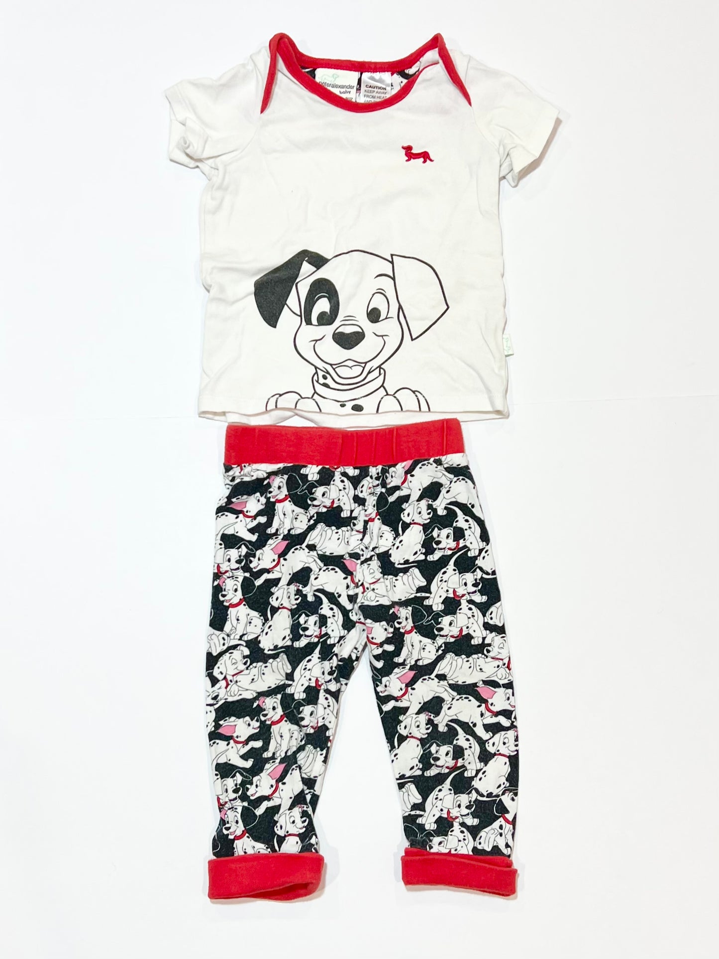 101 Dalmations pyjamas - Size 9-12 months